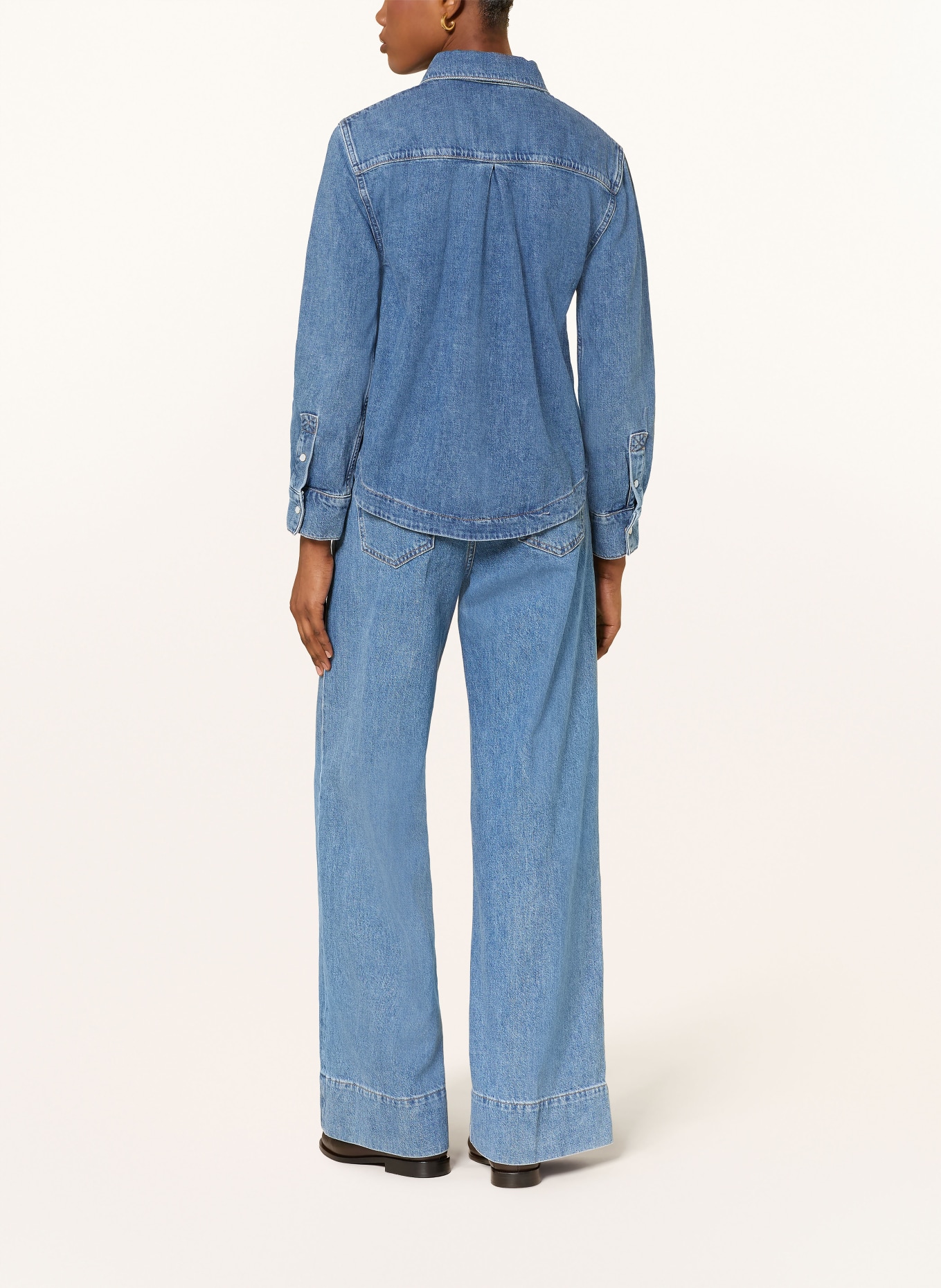 windsor. Jeansbluse: BLAU