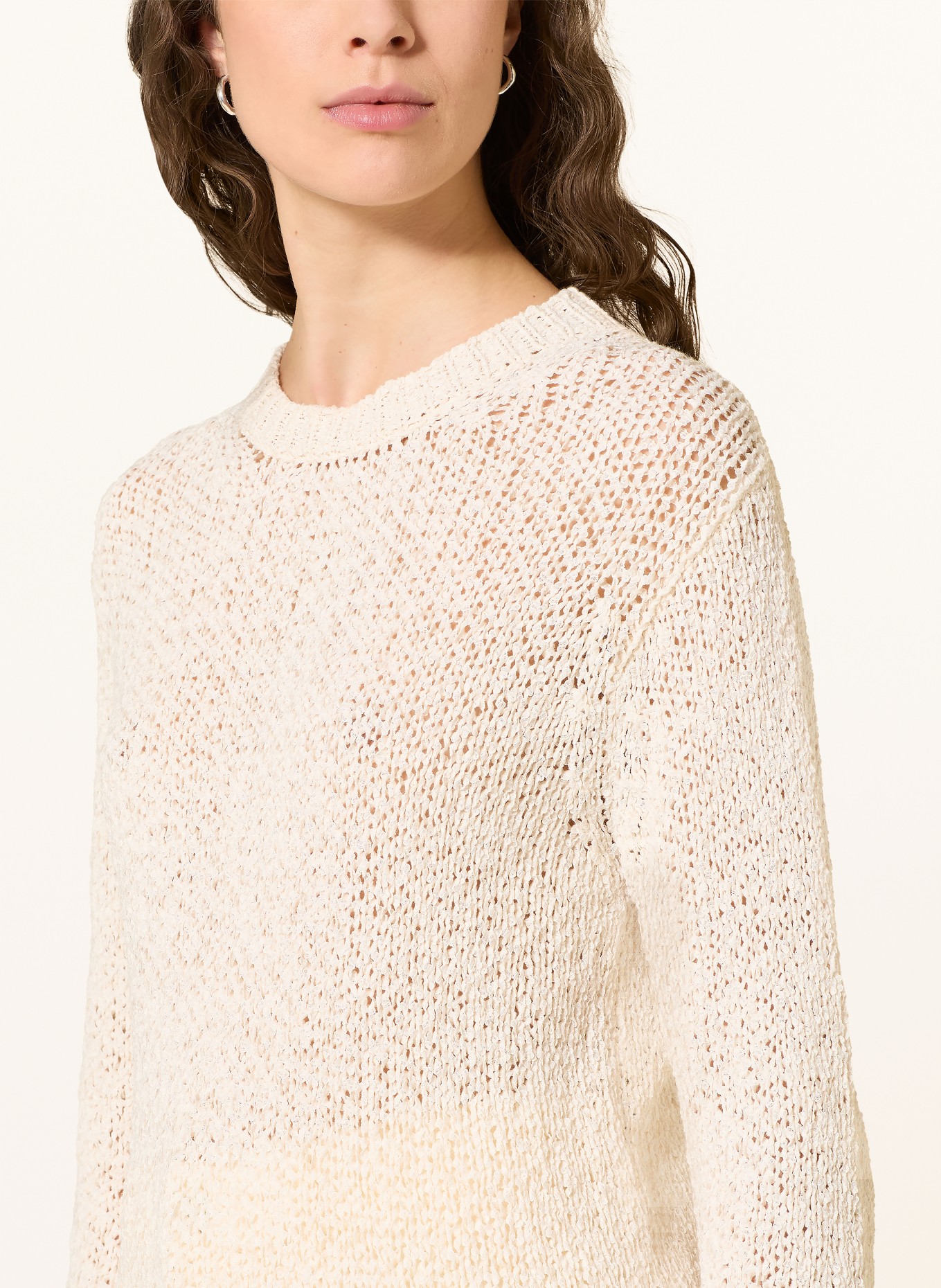 BOSS Pull FIBISCUS: ÉCRU