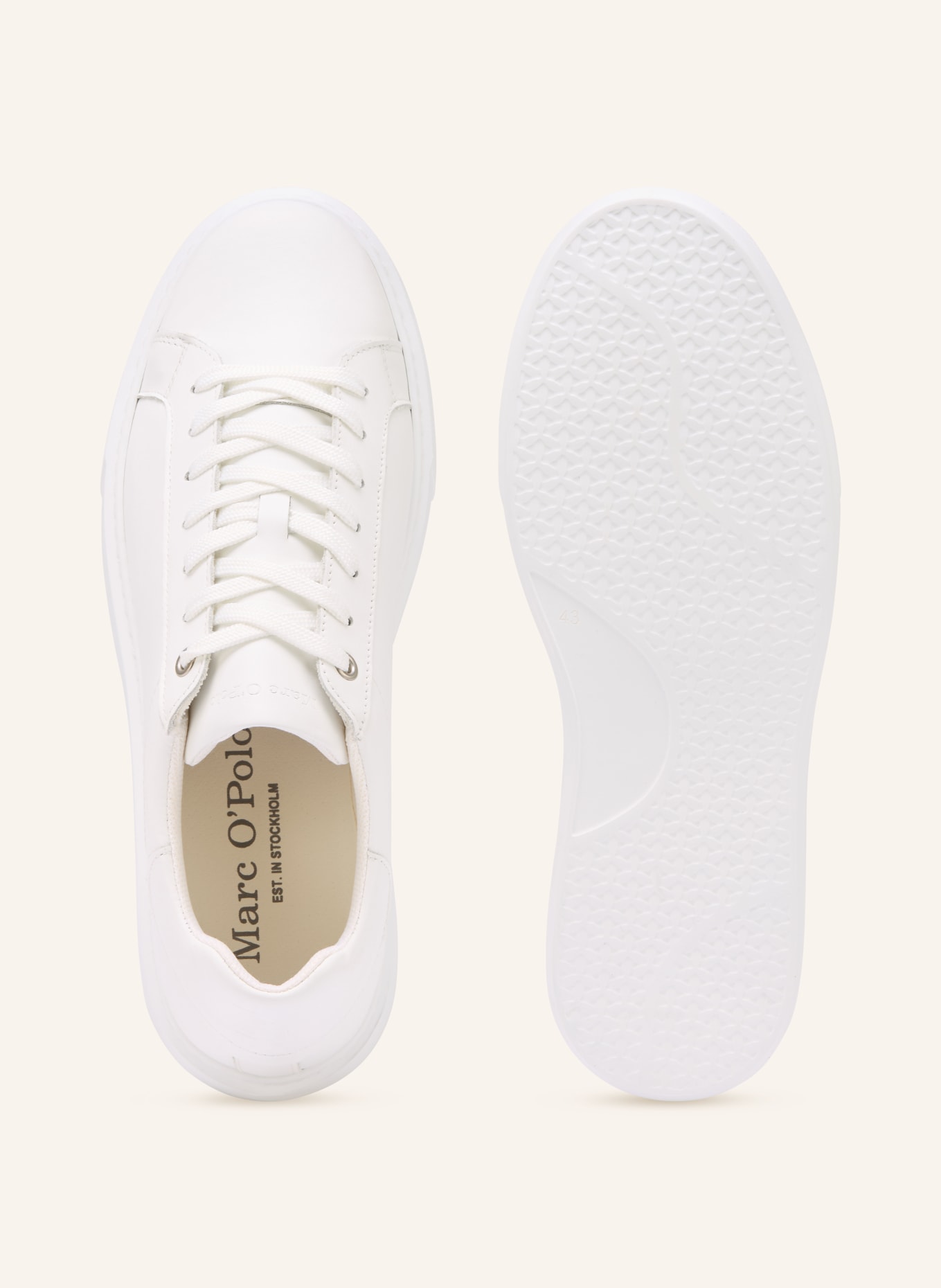 Marc O'Polo CEDRIC sneaker: WHITE