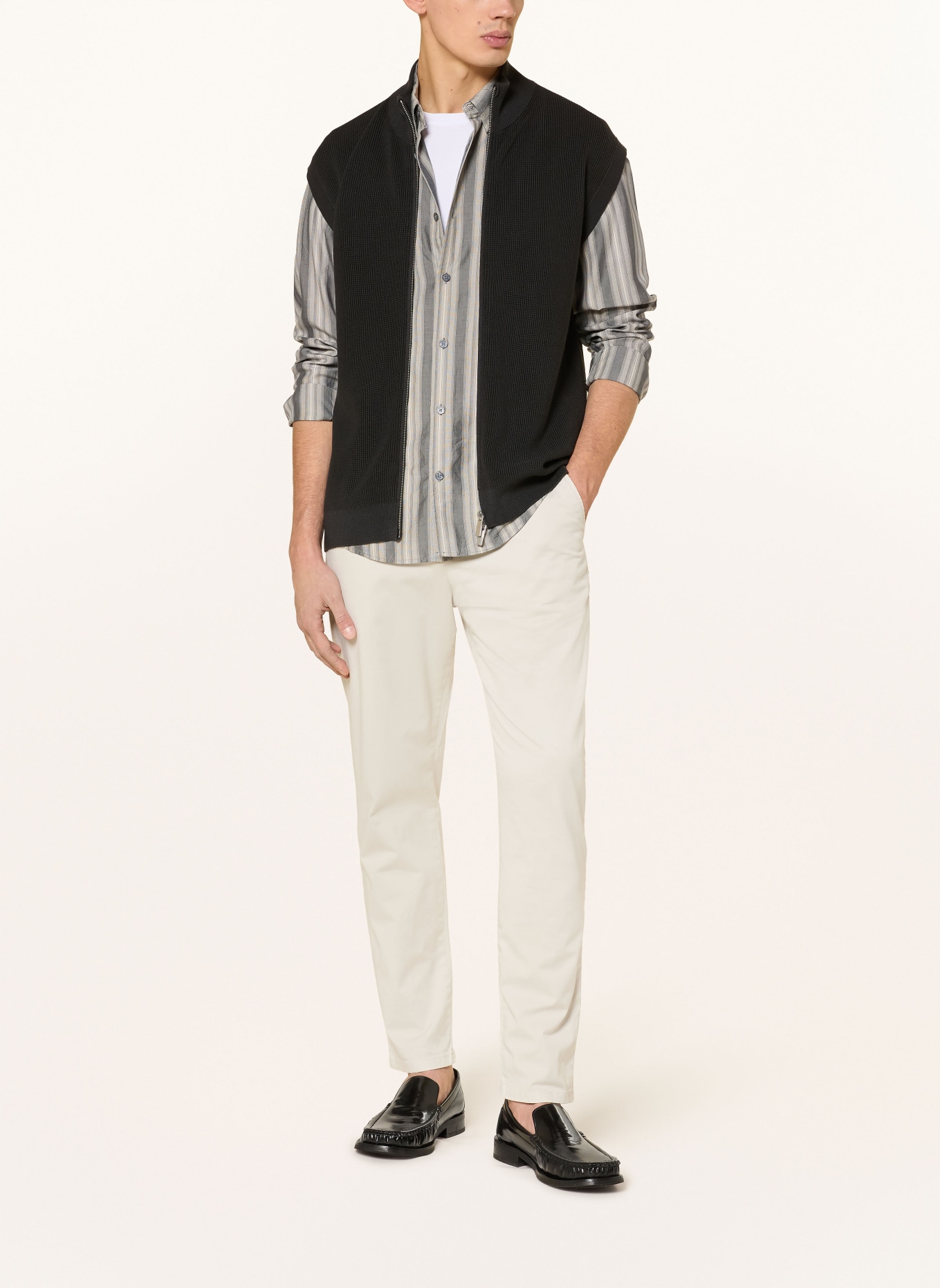 PAUL Strickweste: SCHWARZ