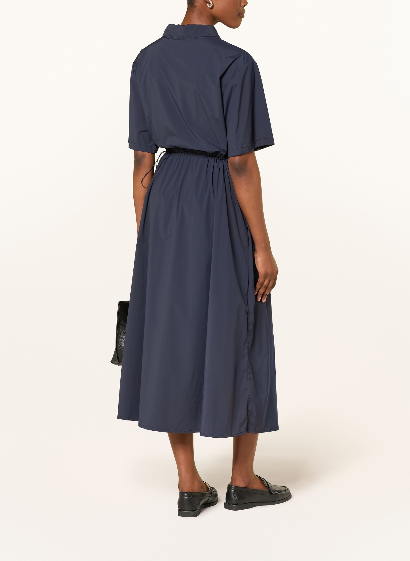 HERNO Hemdblusenkleid: DUNKELBLAU