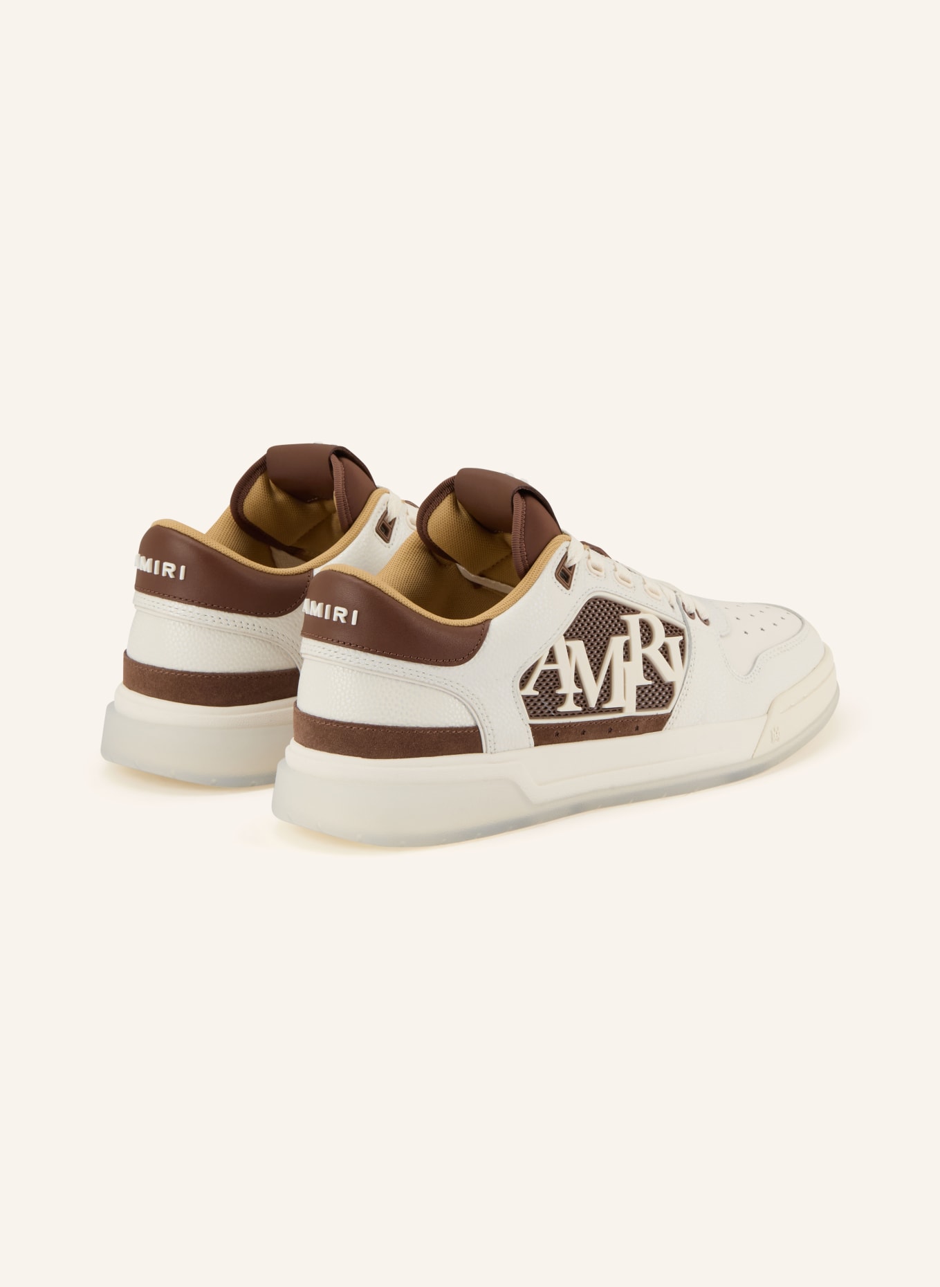 AMIRI Sneaker: BRAUN / WEISS