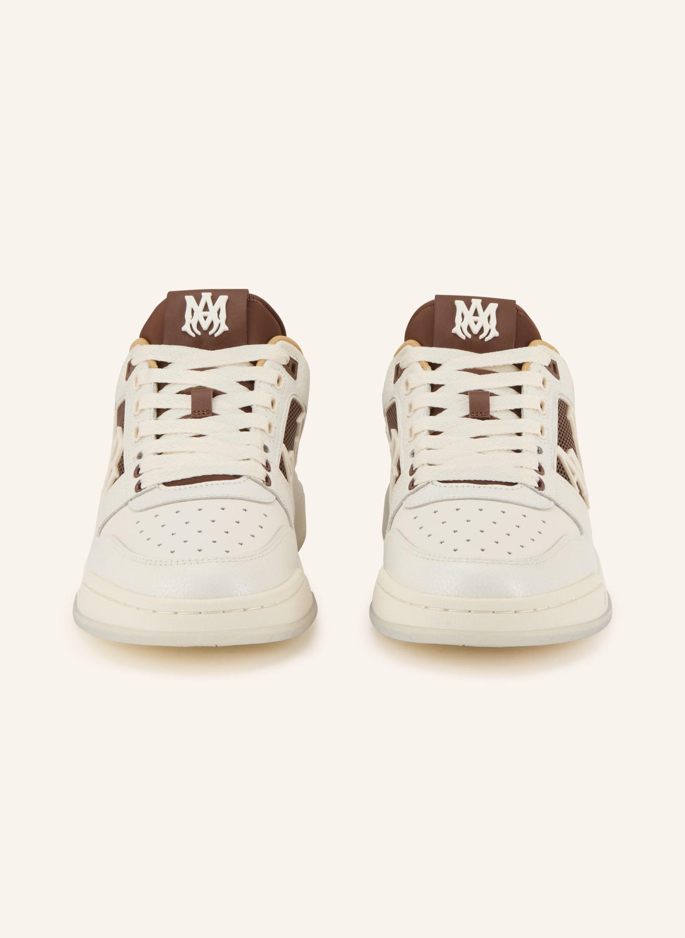 AMIRI Sneaker: BRAUN / WEISS