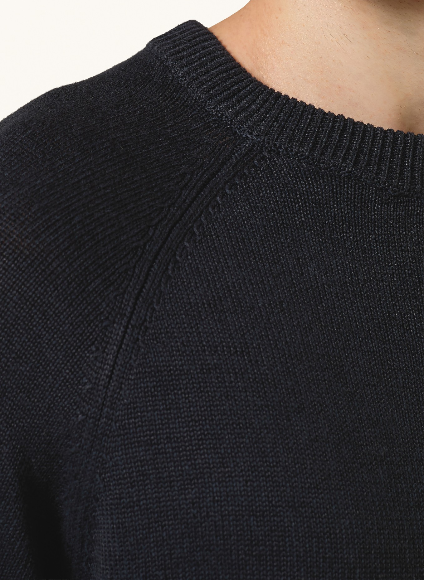 STROKESMAN'S Svetr s lnem: TMAVĚ MODRÁ