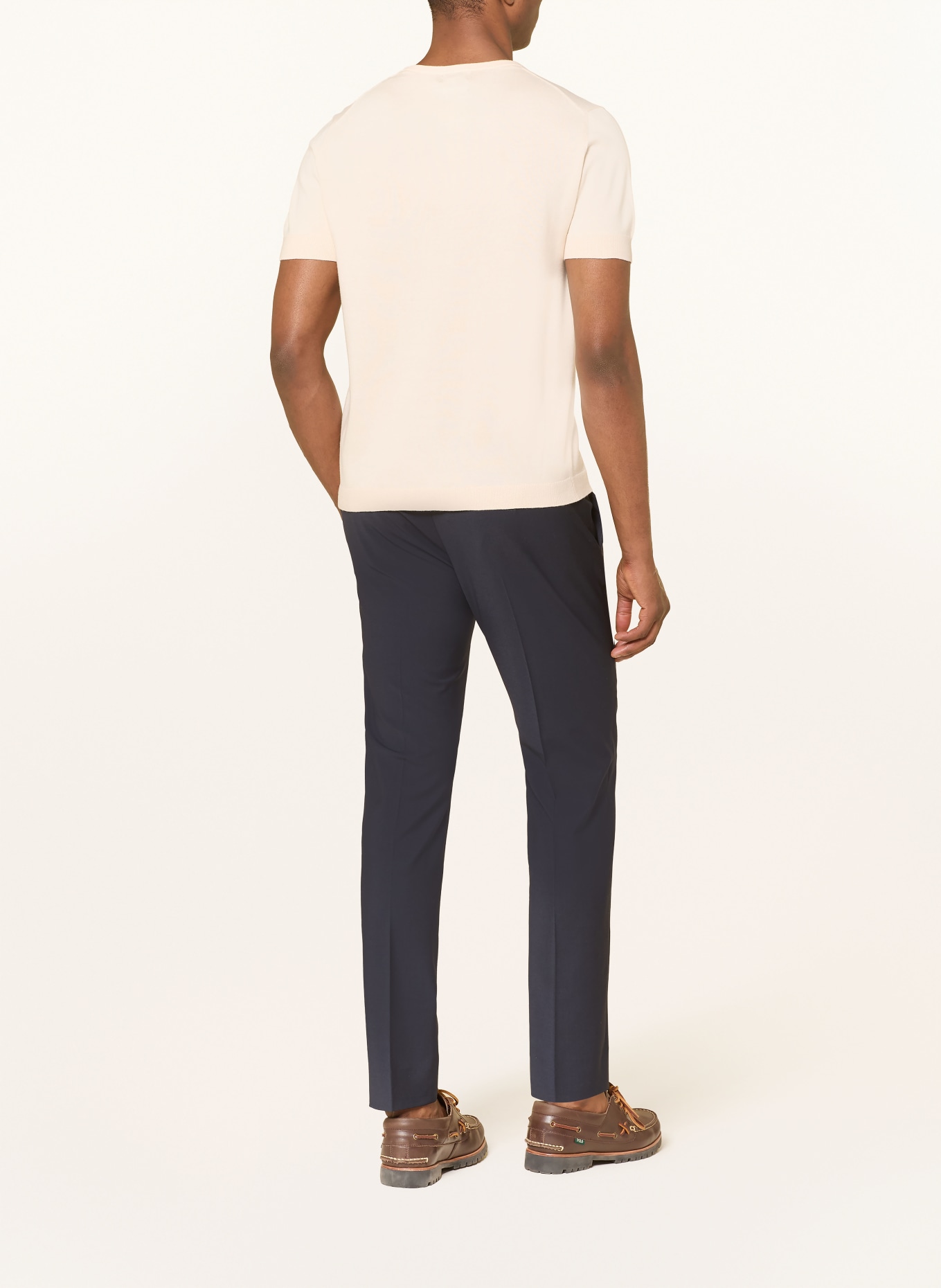 STROKESMAN'S pletené tričko: KRÉMOVÁ