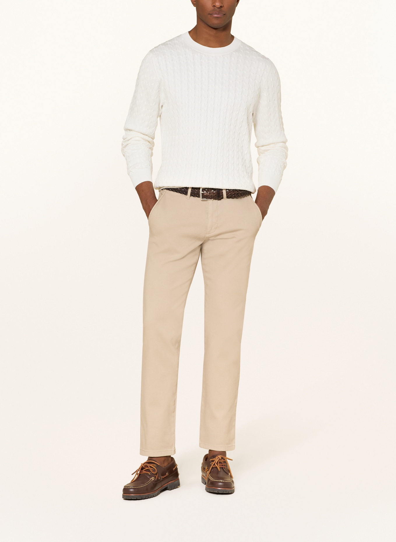 STROKESMAN'S sweter: BIAŁY