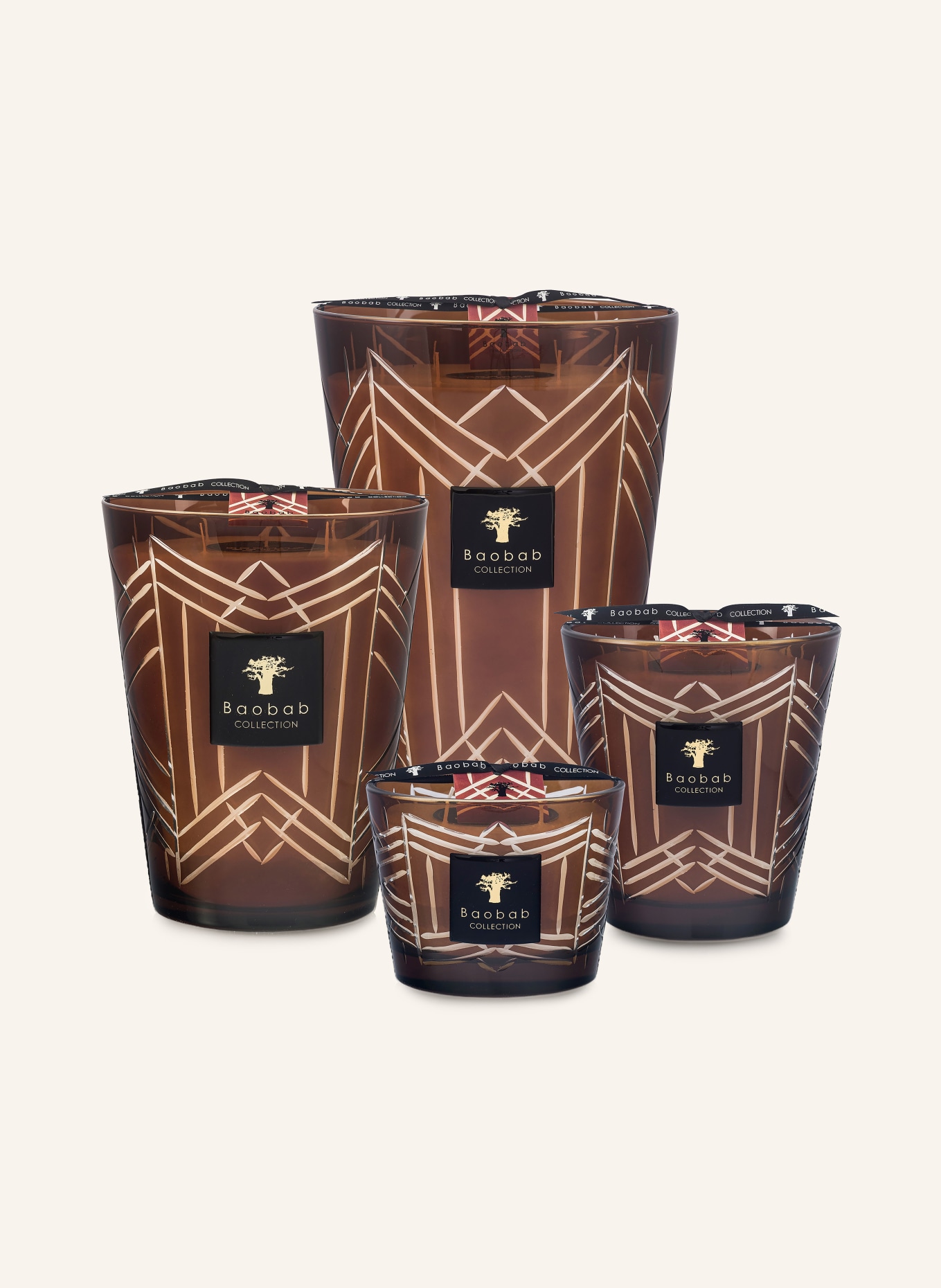 Baobab COLLECTION Vonná svíčka HERITAGE FONTENAY: HNĚDÁ