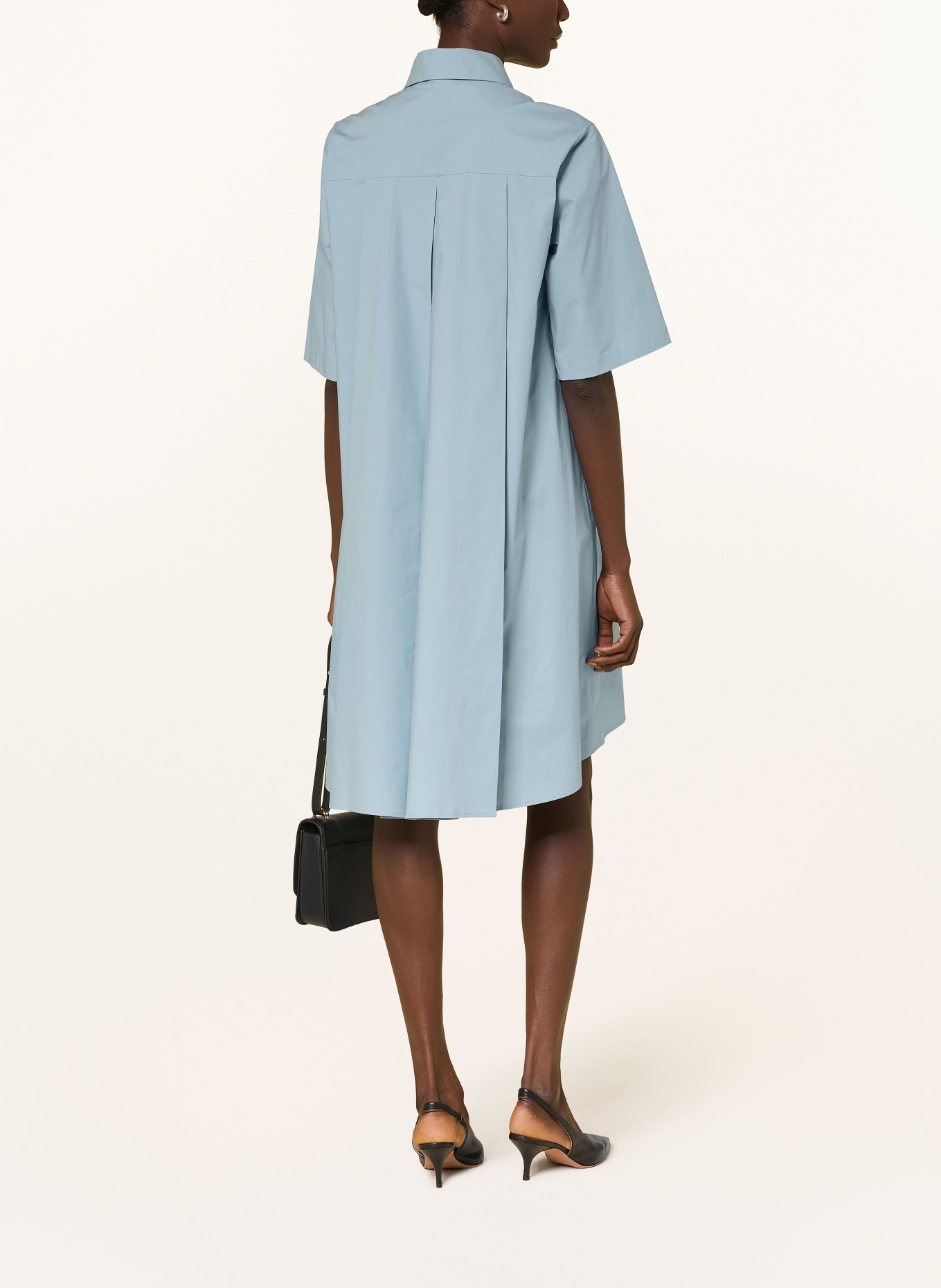 ANTONELLI firenze Hemdblusenkleid: HELLBLAU