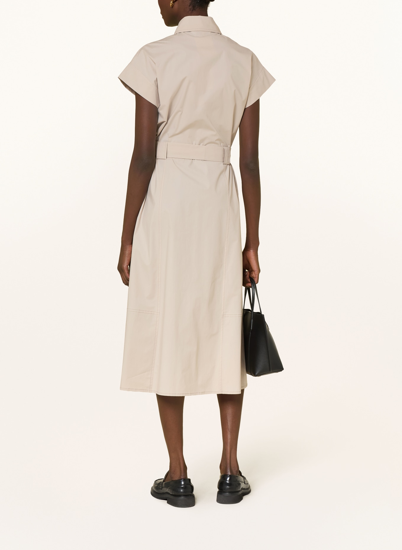 ANTONELLI firenze Hemdblusenkleid: BEIGE