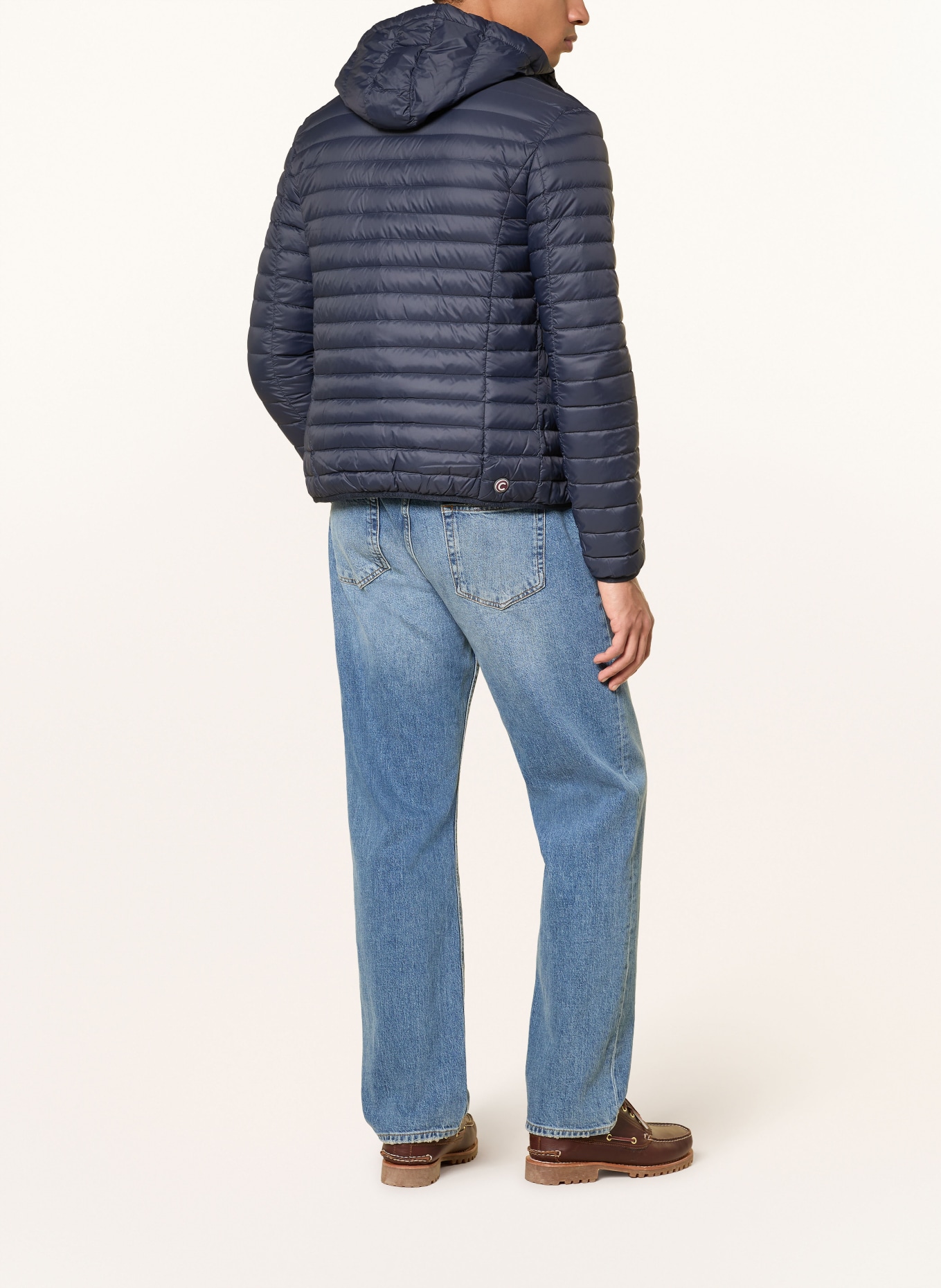 COLMAR Lehká péřová bunda: TMAVĚ MODRÁ