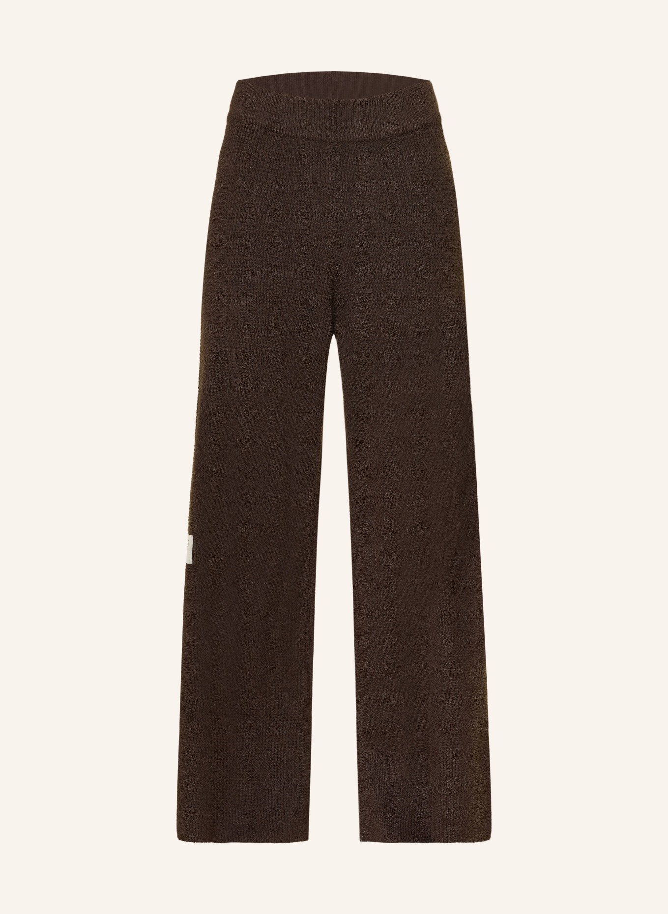 another COTTON LAB Strickhose: DUNKELBRAUN