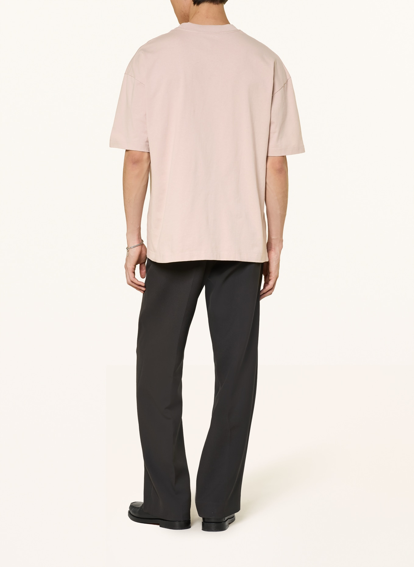 ALLSAINTS T-shirt XANDER: JASNOBRĄZOWY