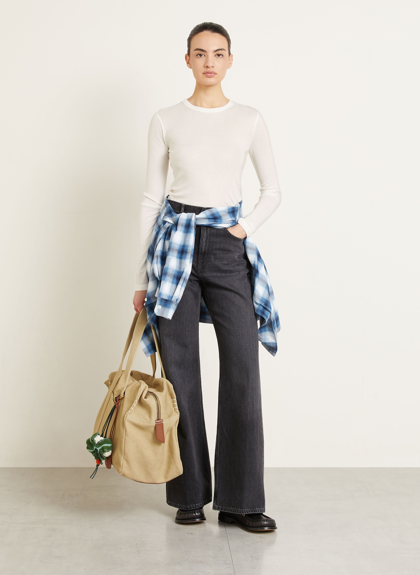 JW ANDERSON Longsleeve: WEISS