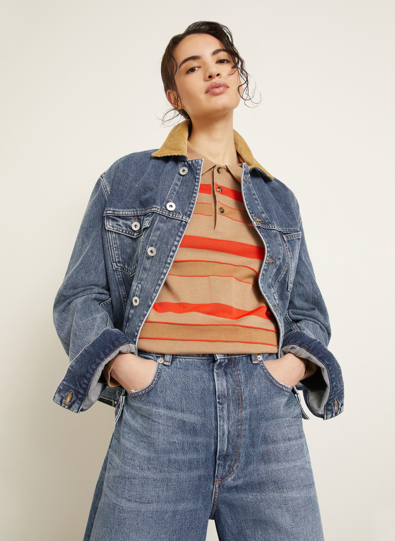 JW ANDERSON Jeansjacke: BLAU