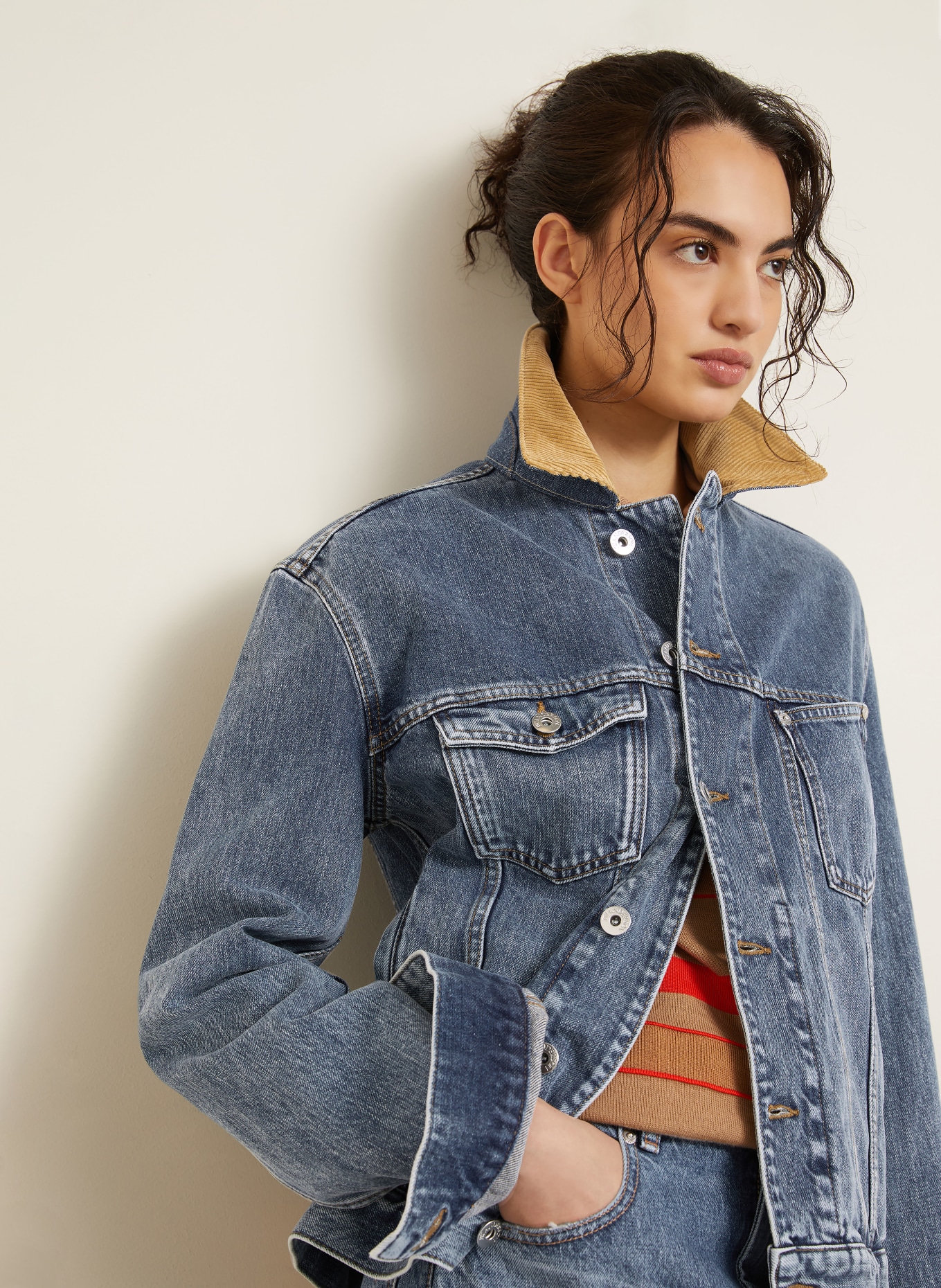 JW ANDERSON Jeansjacke: BLAU