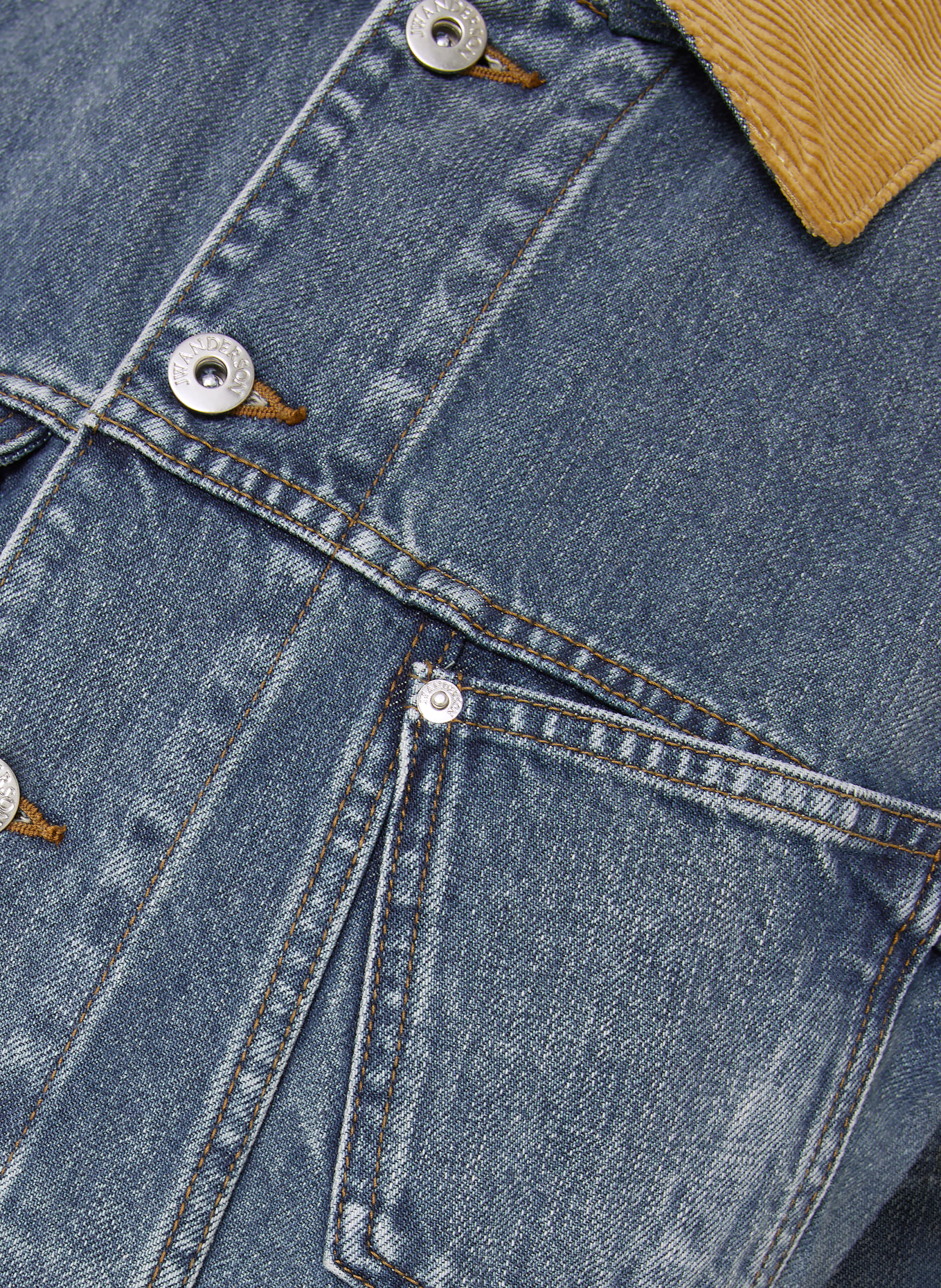 JW ANDERSON Jeansjacke: BLAU