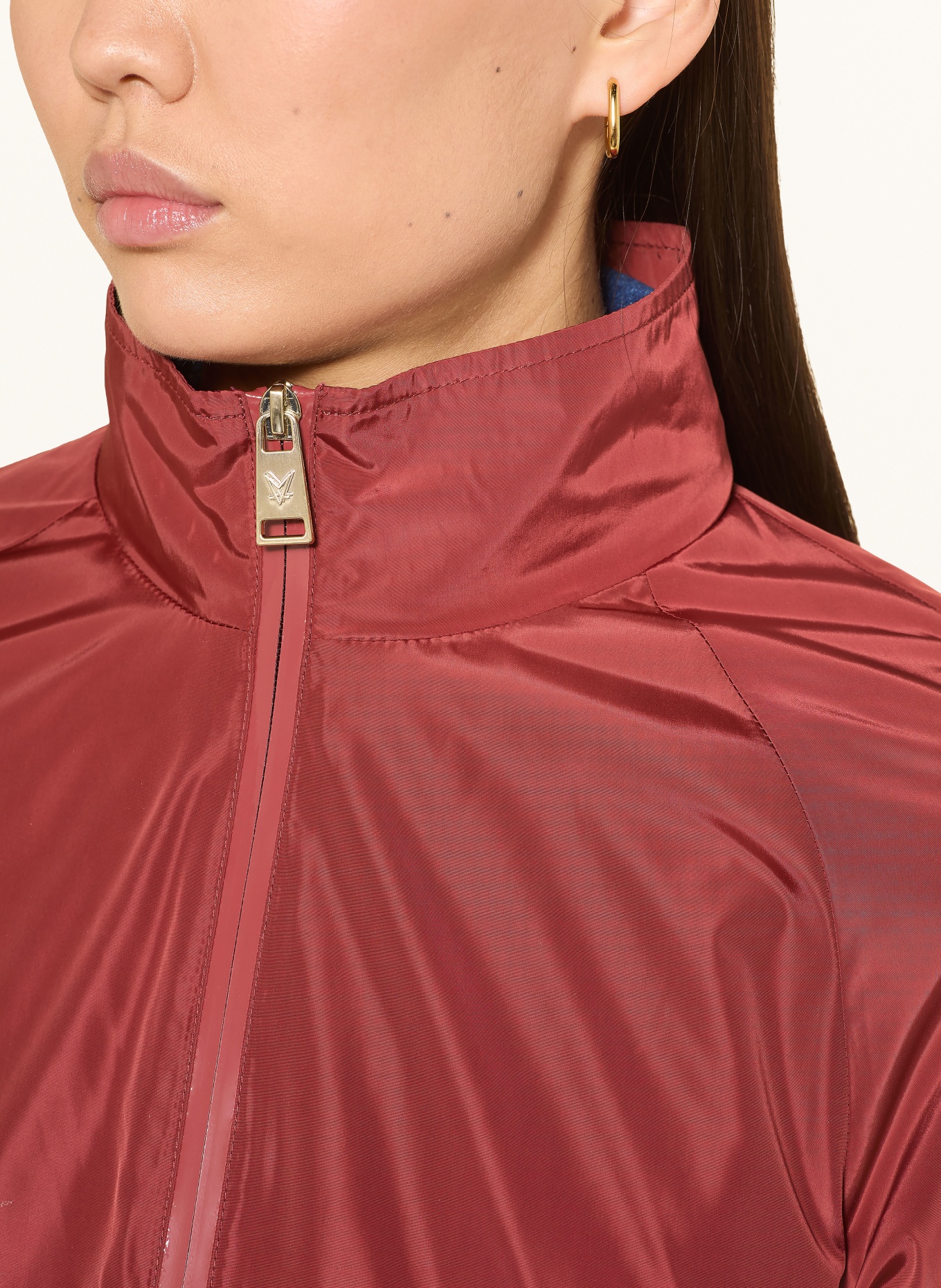 FUCHS SCHMITT blouson: ROUGE FONCÉ