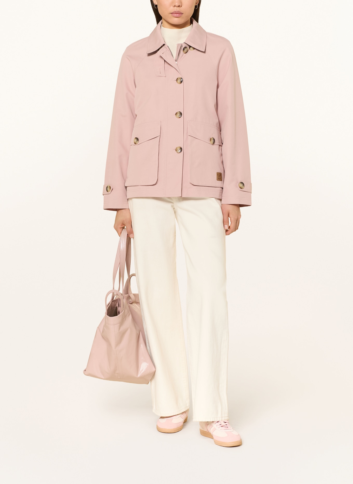 FUCHS SCHMITT Kurtka polowa: BRUDNY RÓŻ