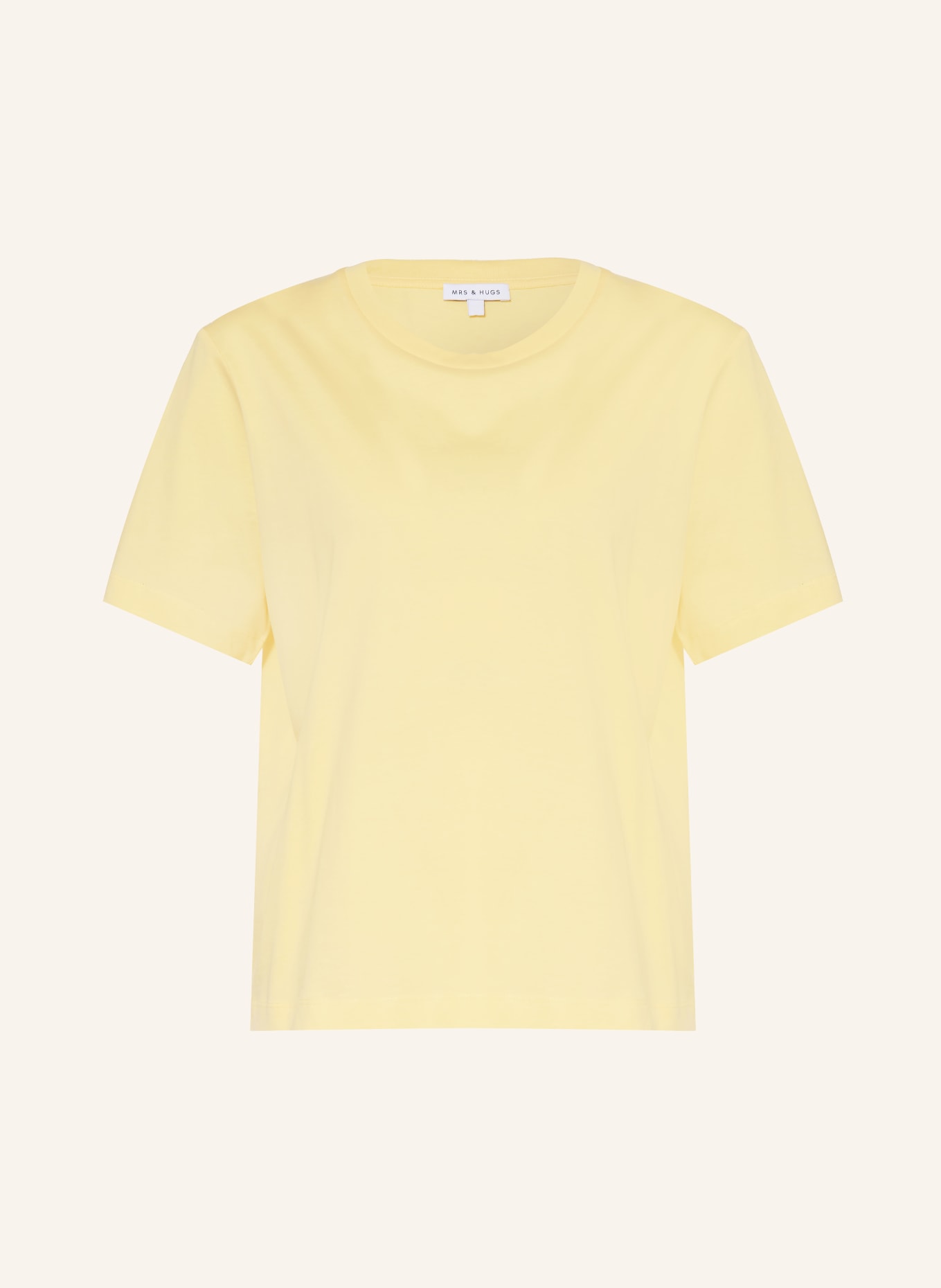 MRS & HUGS Tričko: ŽLUTÁ