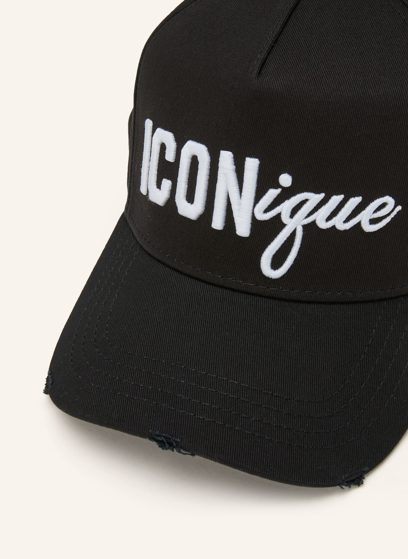 DSQUARED2 Cap: SCHWARZ / WEISS