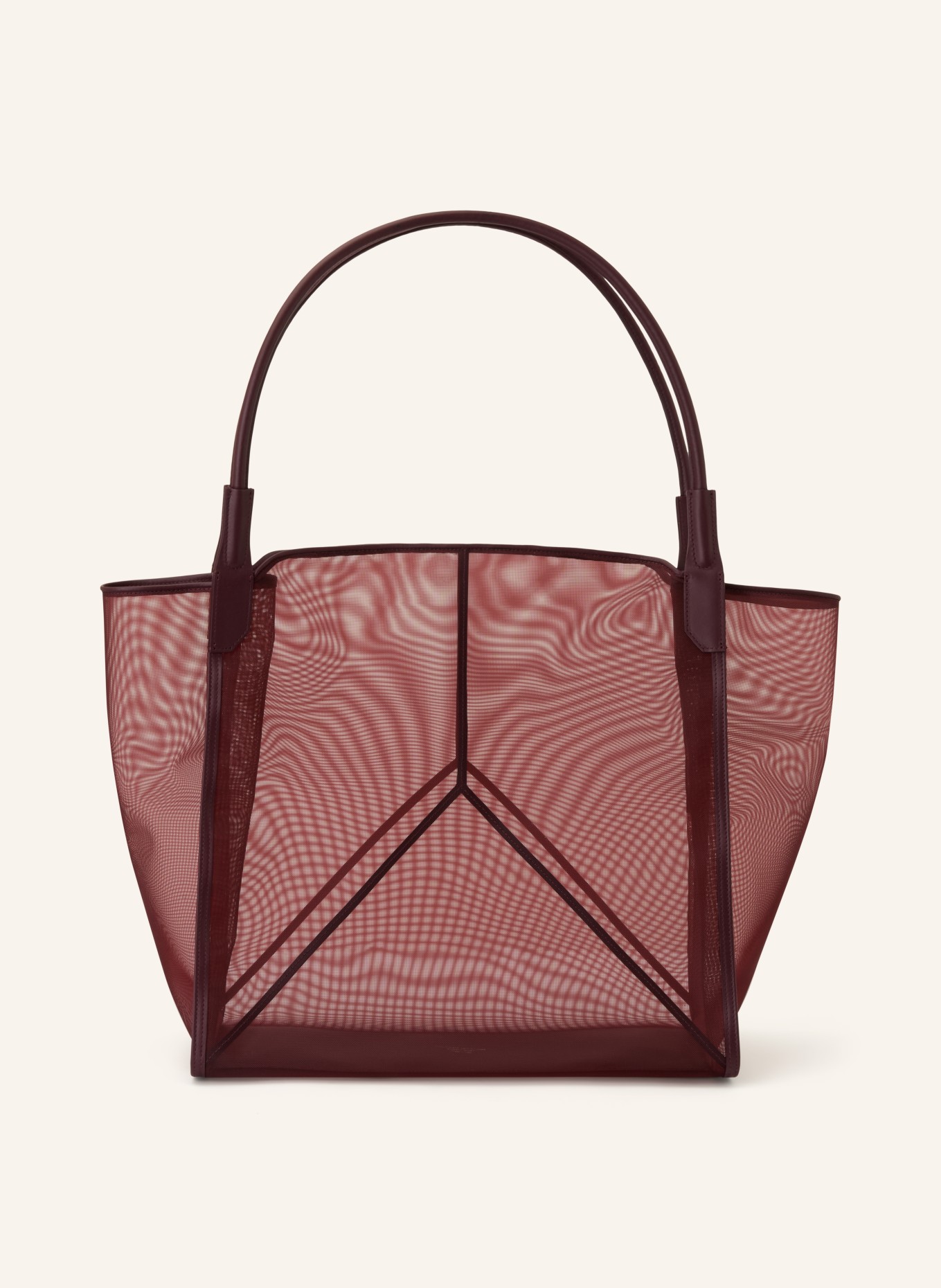 VICTORIA BECKHAM Shopper VICTORIA: DUNKELROT