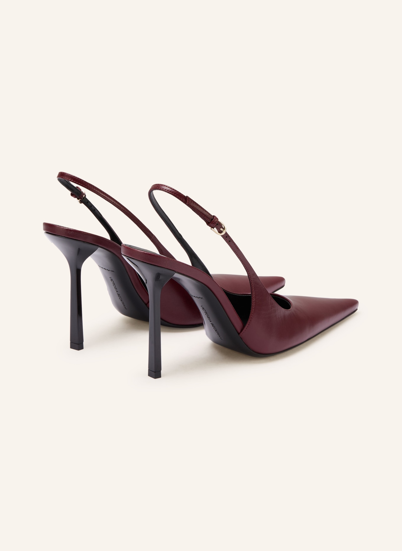VICTORIA BECKHAM Slingpumps: DUNKELROT