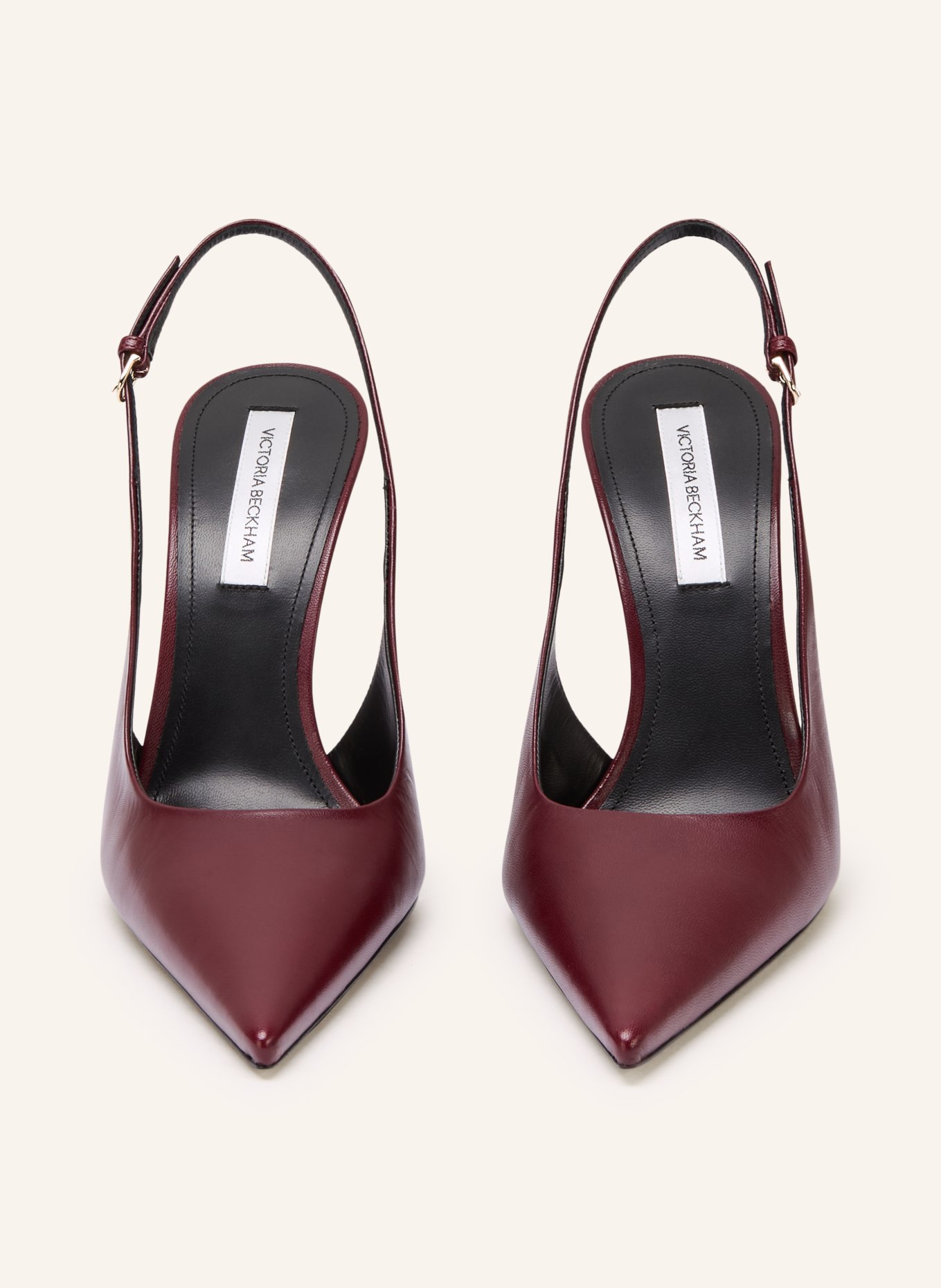 VICTORIA BECKHAM Slingpumps: DUNKELROT