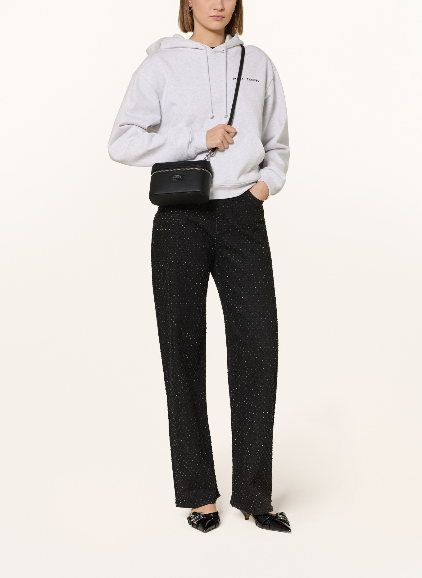 MARC JACOBS Schoudertas VANITY: ZWART