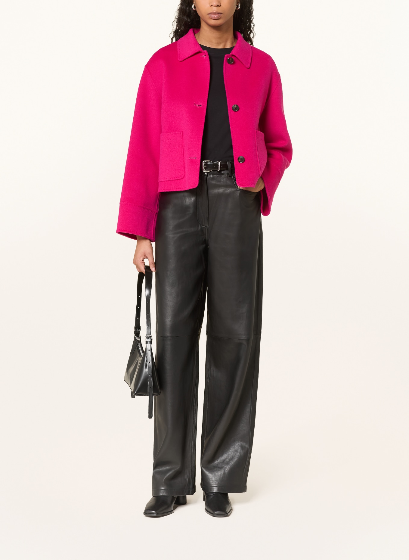 ARMA kurtka z klapami: FUKSJA