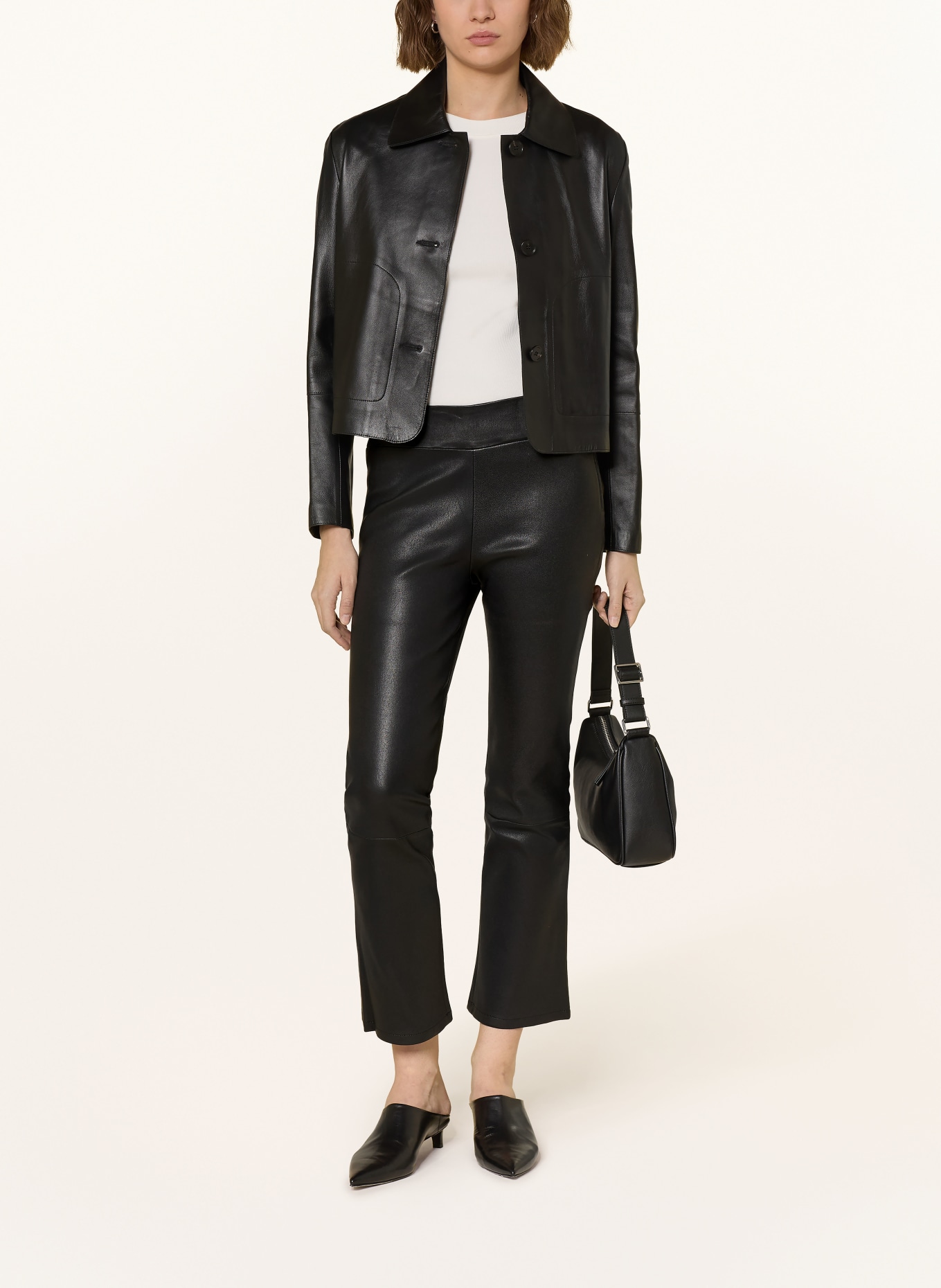 ARMA Lederhose: SCHWARZ