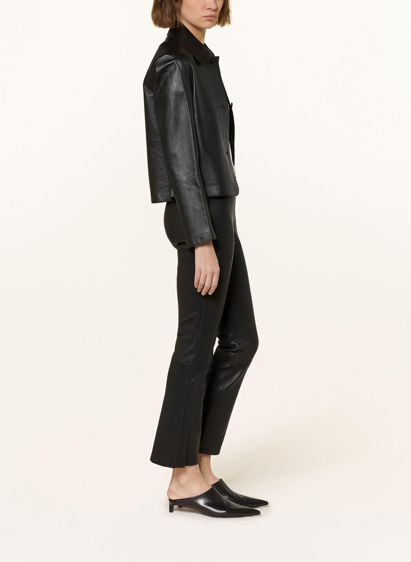 ARMA Lederhose: SCHWARZ