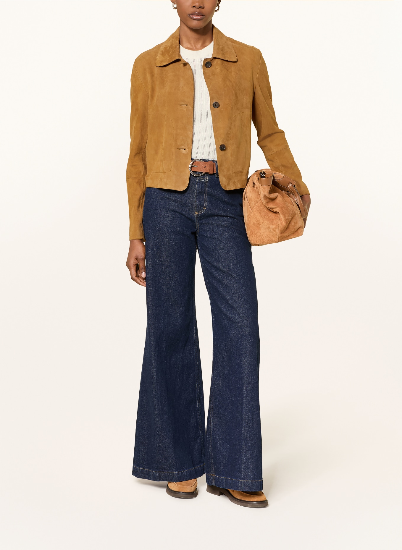 ARMA Lederjacke: HELLBRAUN