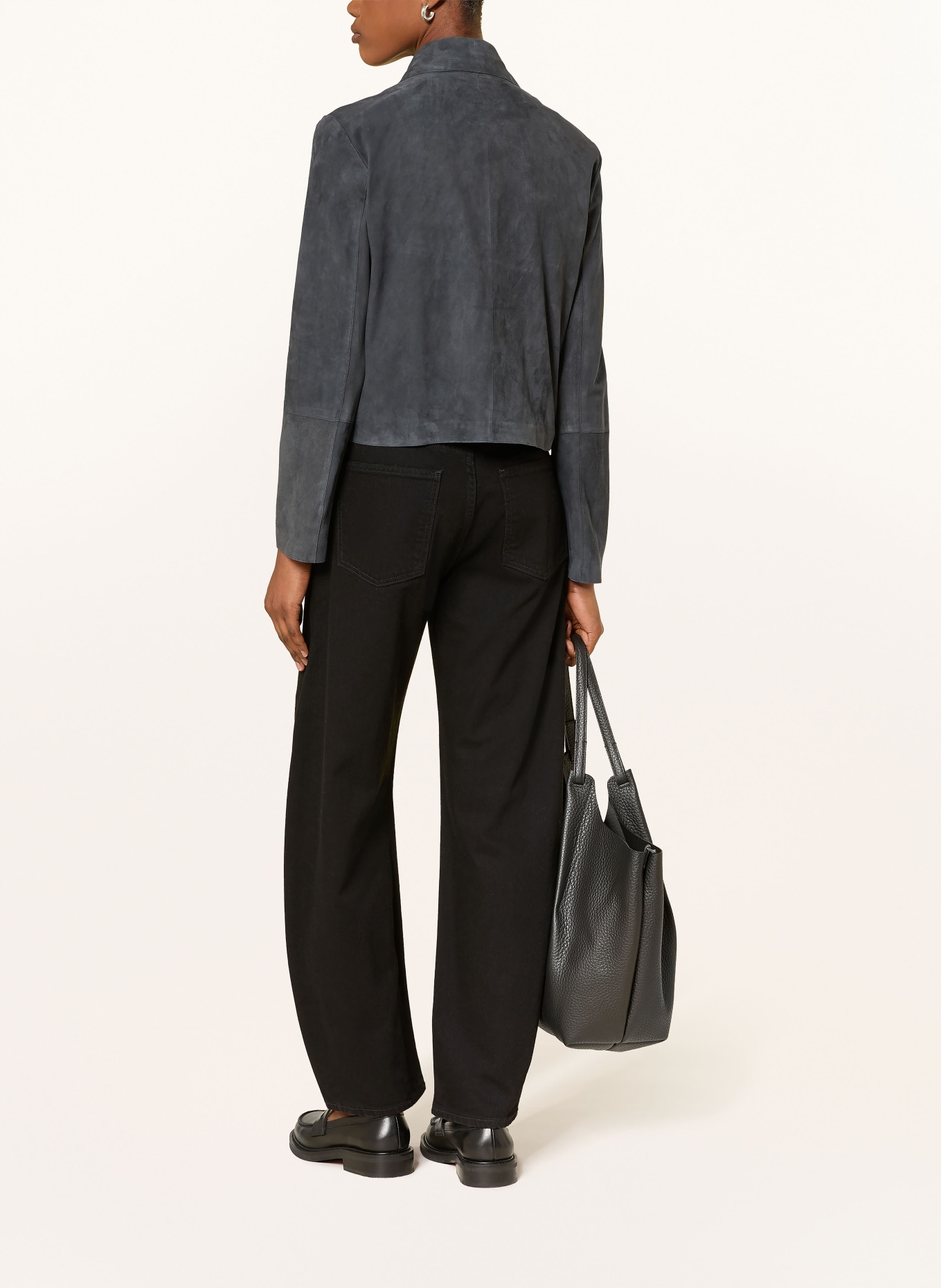 ARMA Lederjacke: DUNKELGRAU