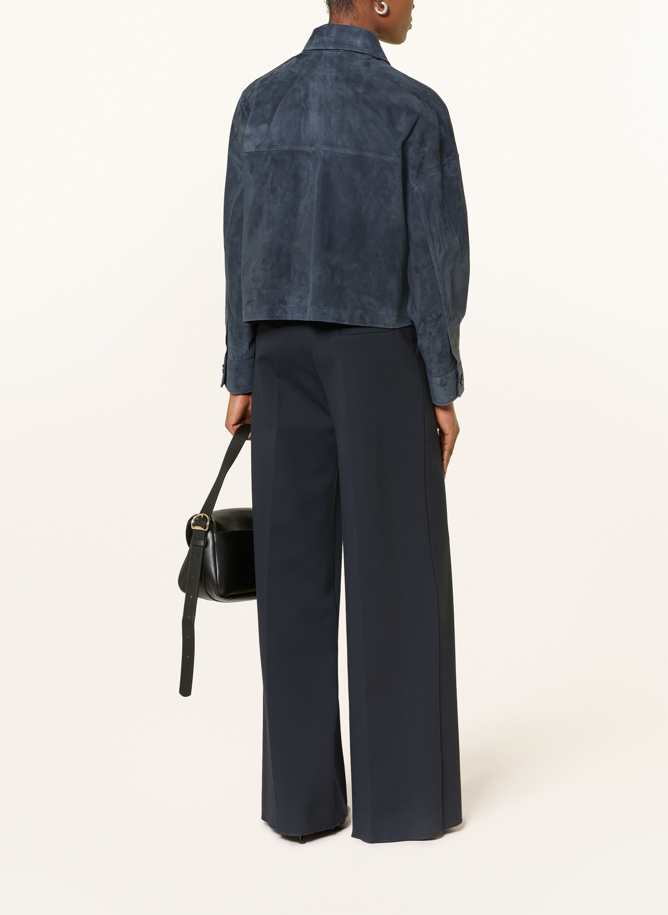 ARMA Lederjacke MIRI: DUNKELBLAU