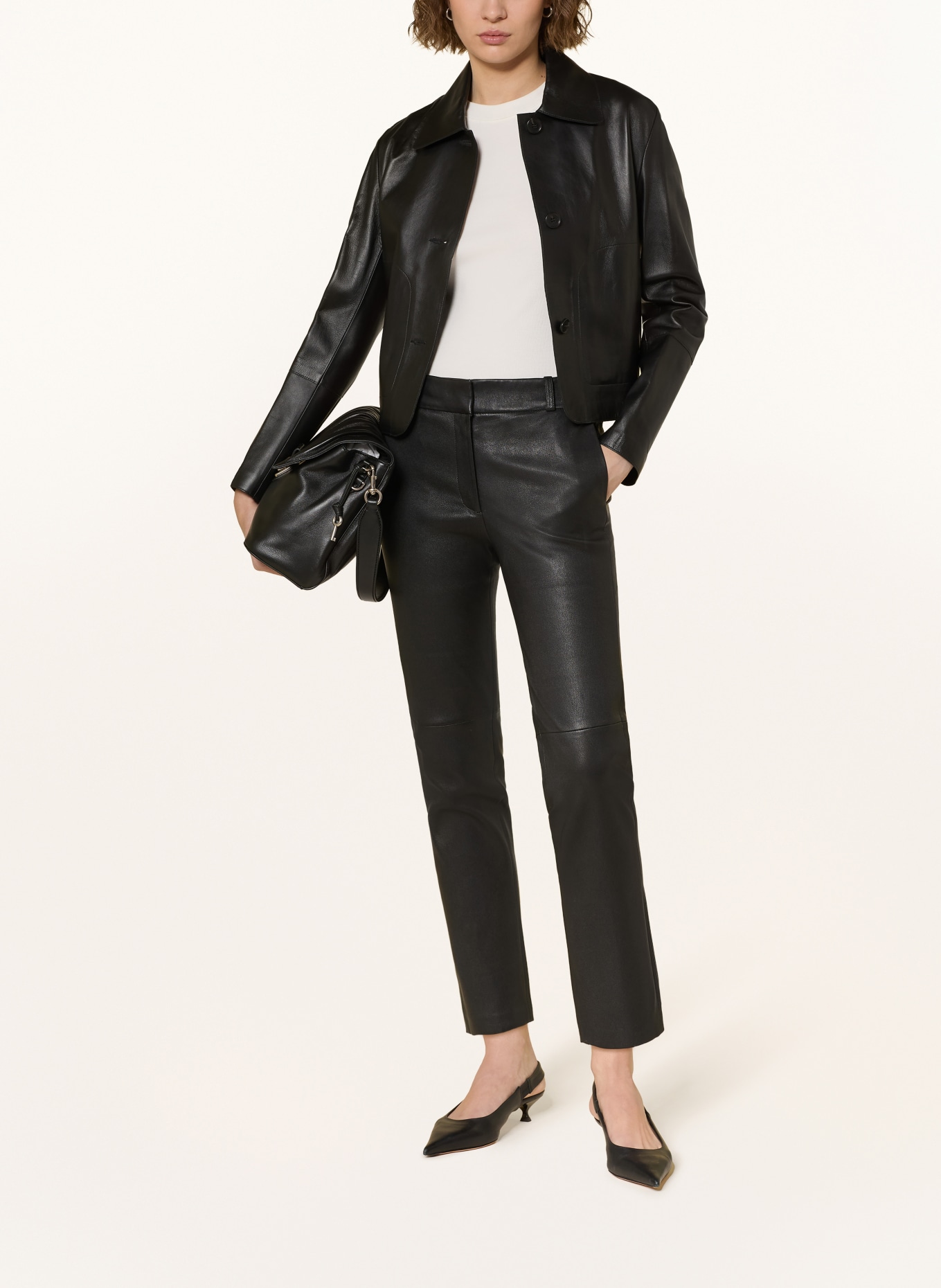 ARMA Lederjacke: SCHWARZ