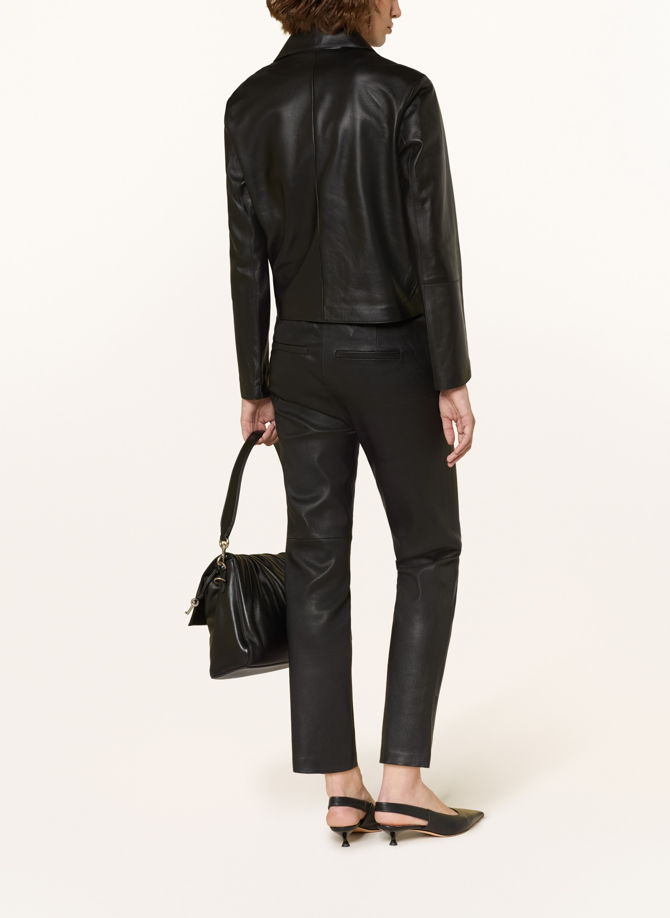 ARMA Lederjacke: SCHWARZ