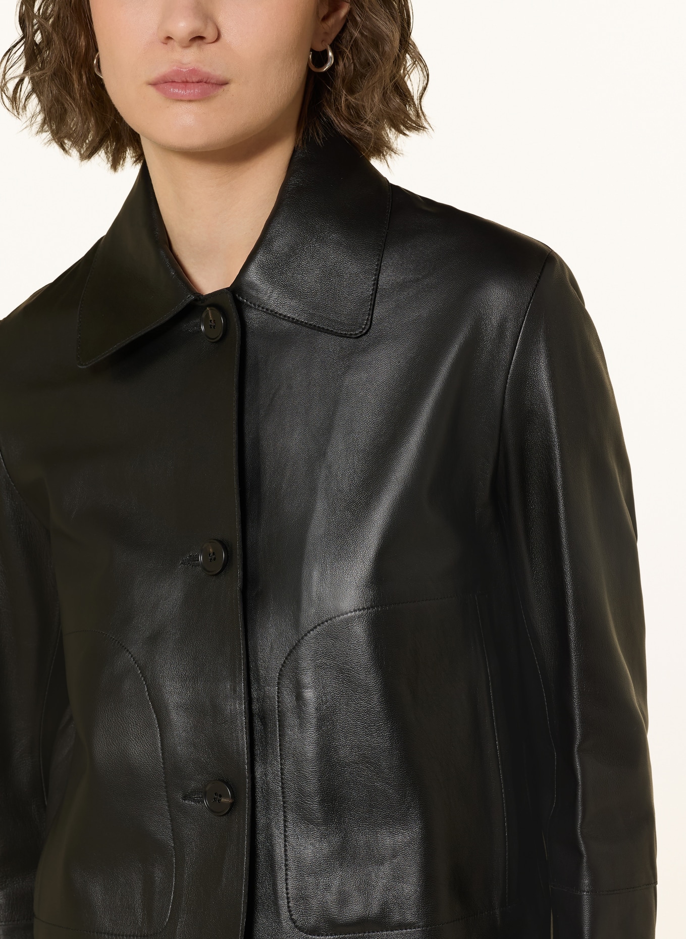 ARMA Lederjacke: SCHWARZ