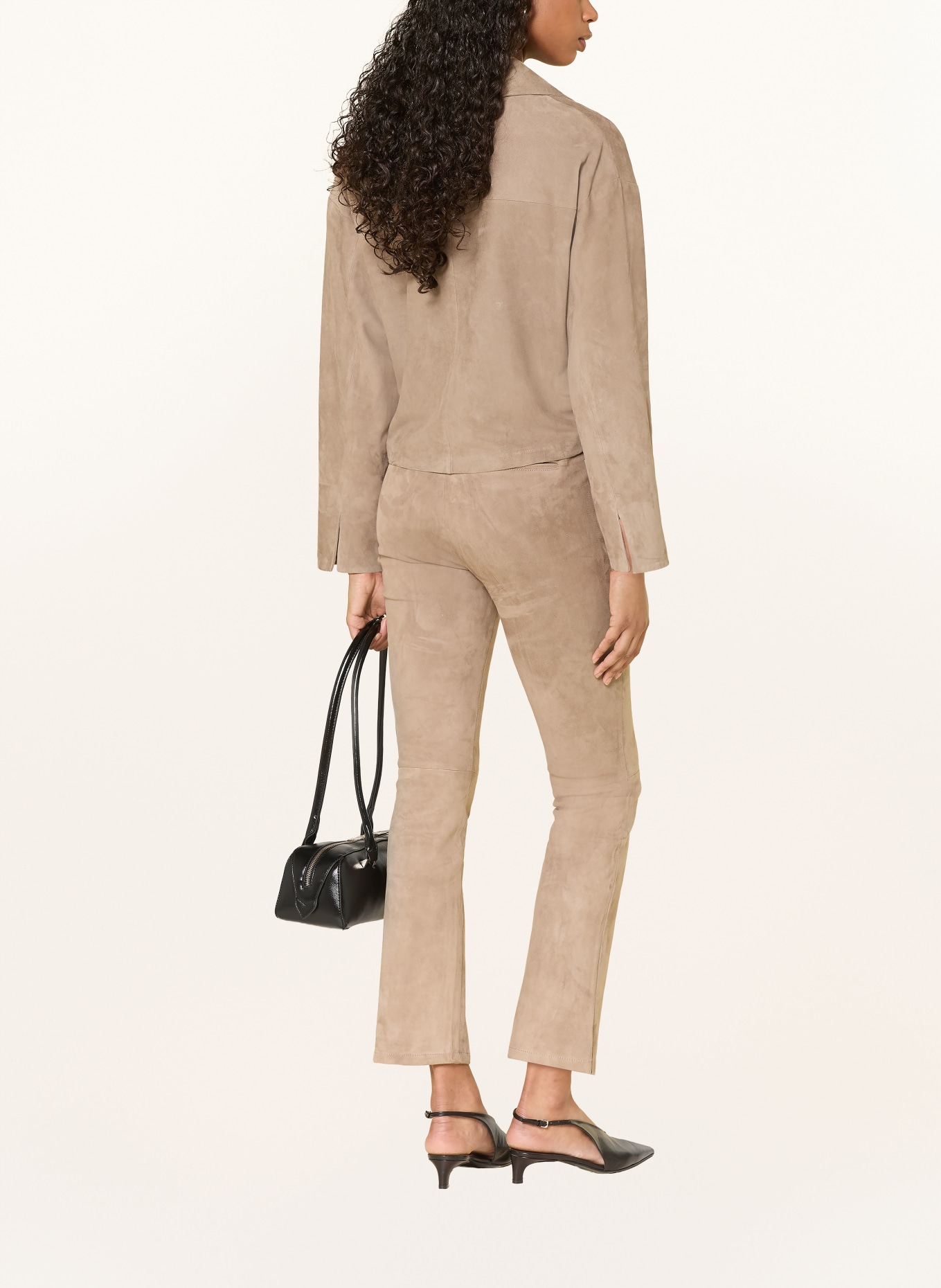 ARMA Lederhose KAMILLA: TAUPE