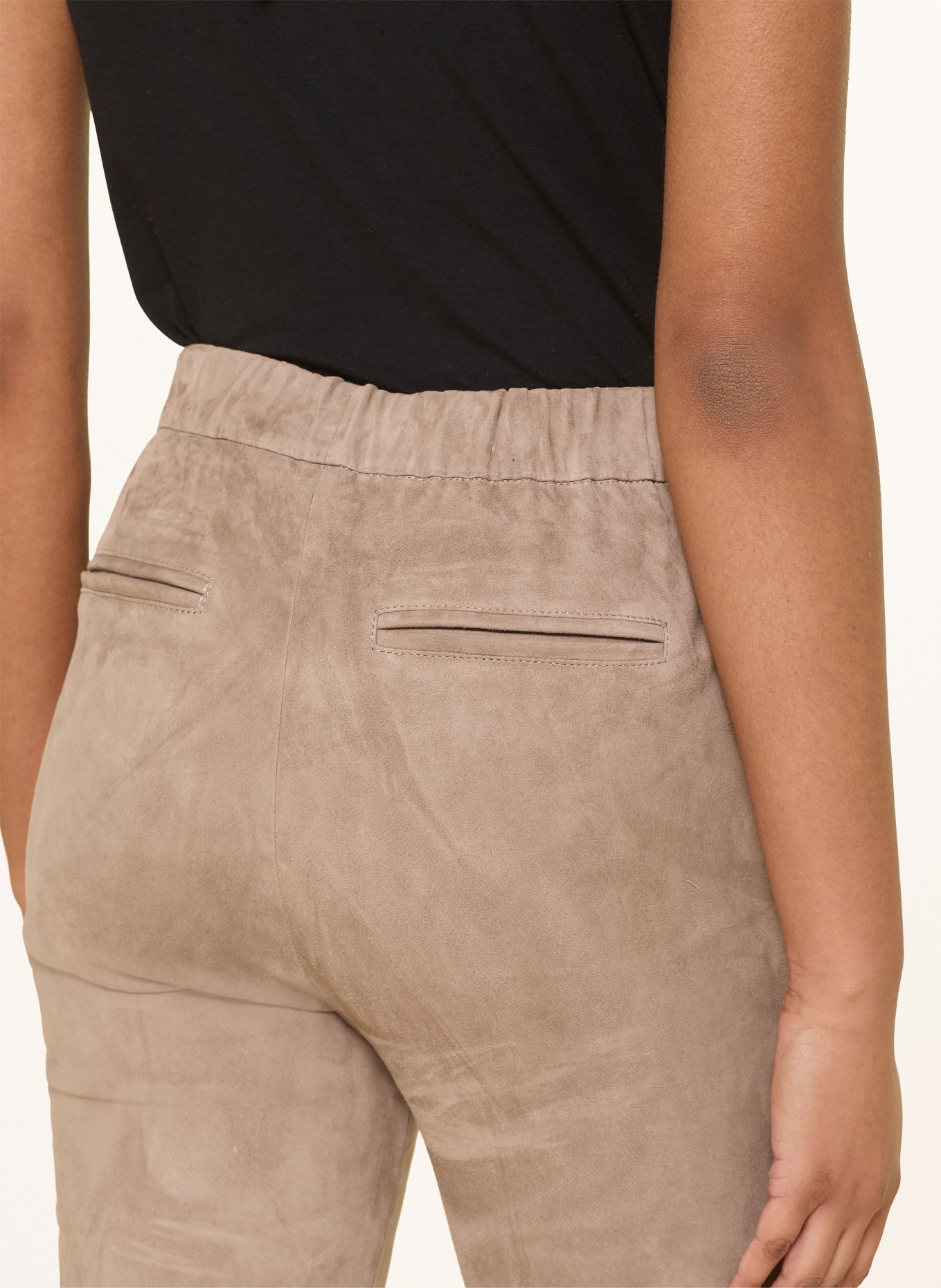 ARMA Lederhose KAMILLA: TAUPE