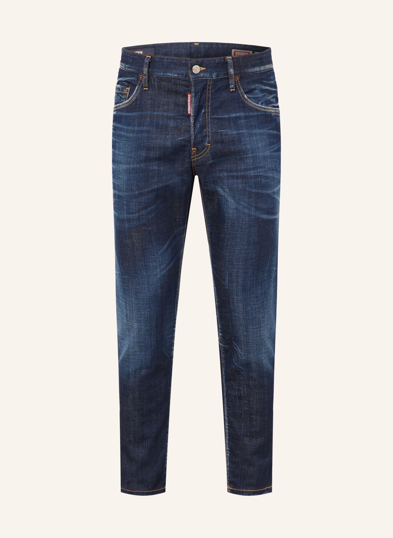 DSQUARED2 Extra slim fit jeans: 470 NAVY BLUE