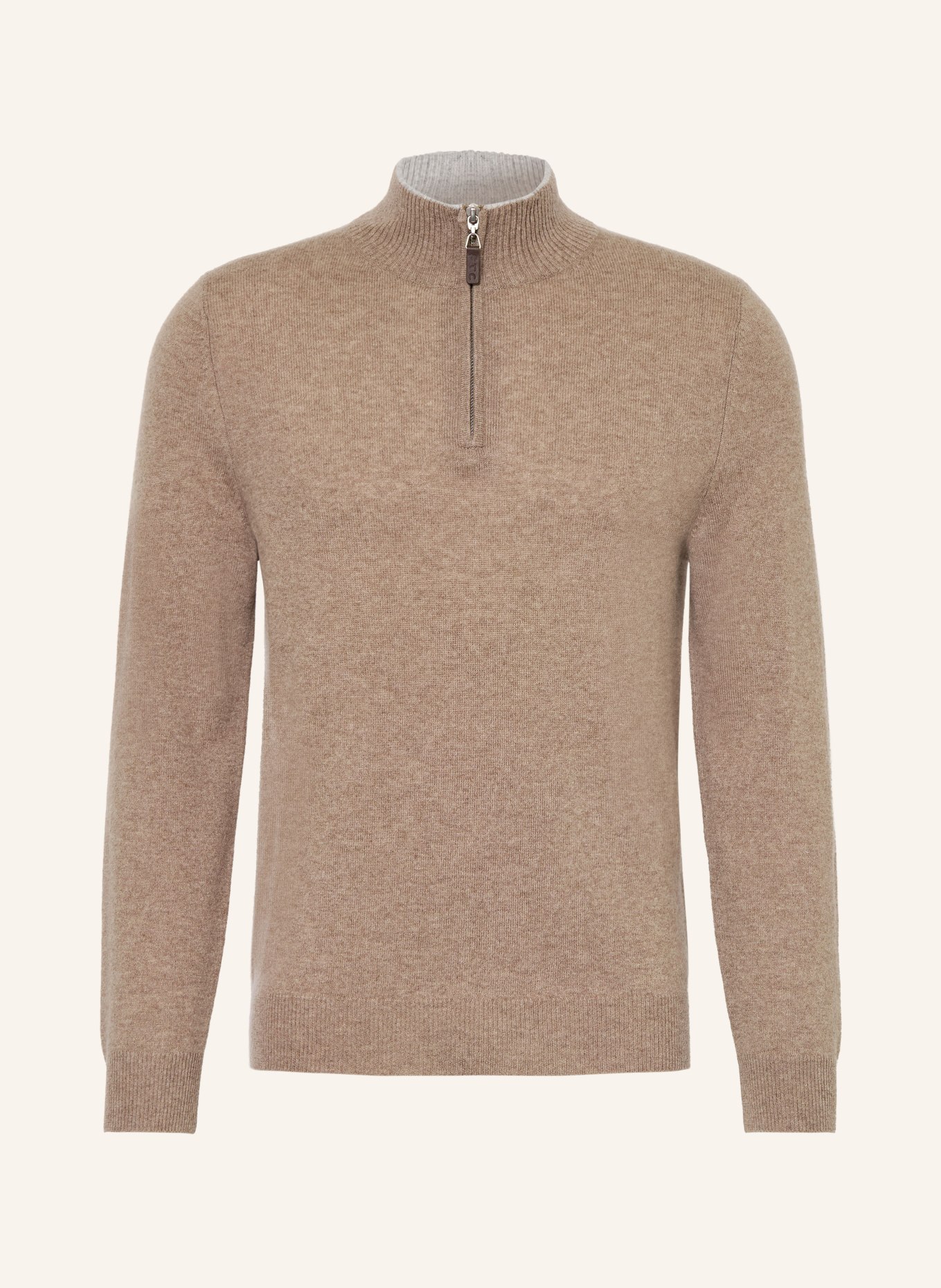 FTC CASHMERE Kašmírový svetr: HNĚDÁ