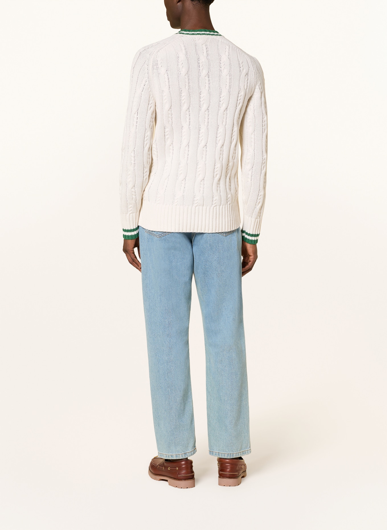 FTC CASHMERE Pullover mit Cashmere: ECRU