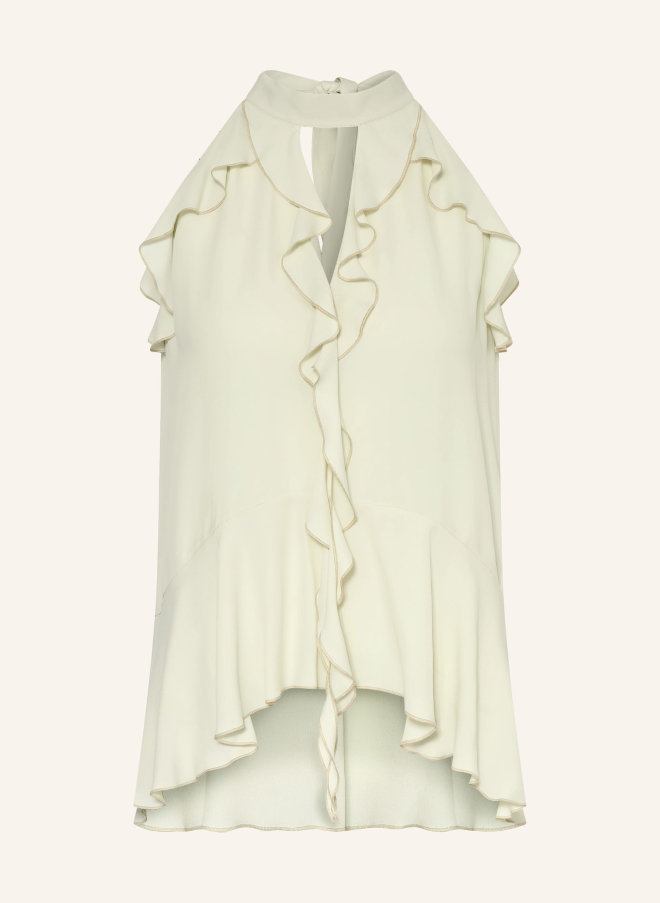 LUISA CERANO Halenka s hedvábím a volány: REŽNÁ