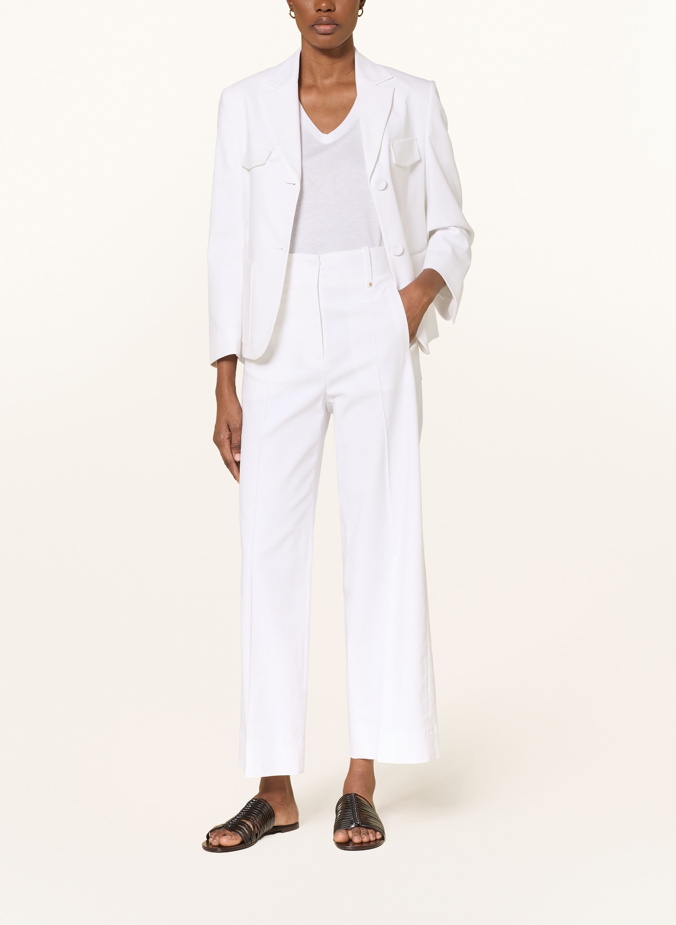 LUISA CERANO blazer: WHITE