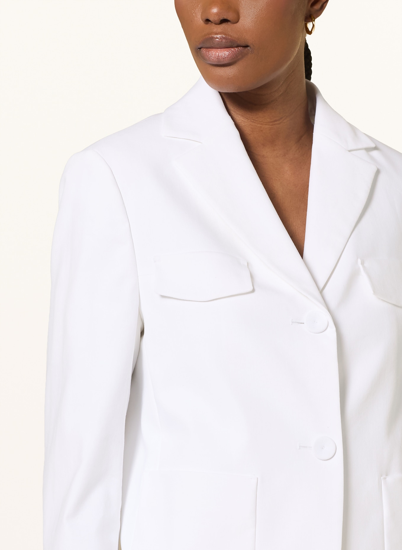 LUISA CERANO blazer: WHITE