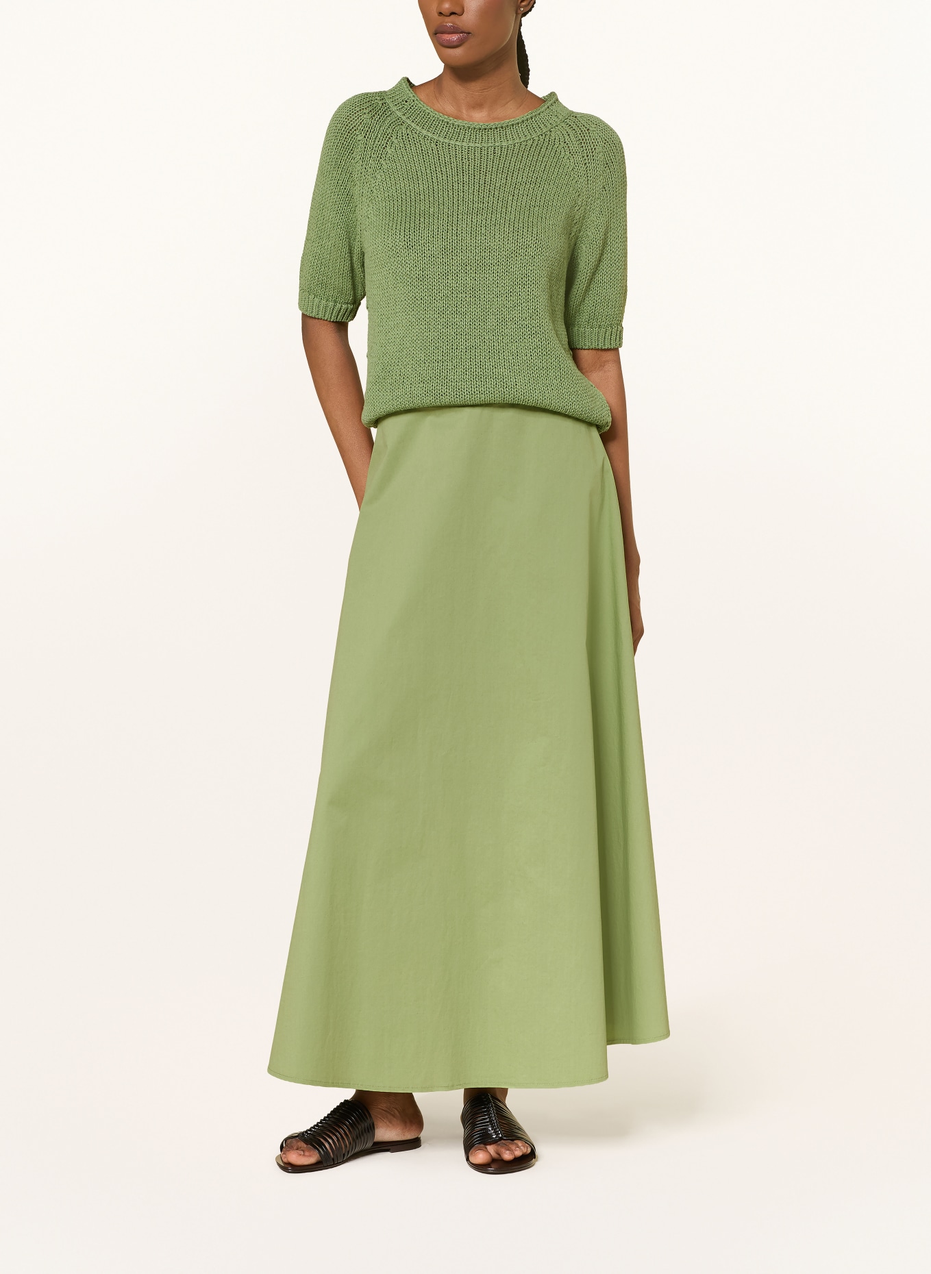 LUISA CERANO skirt: GREEN