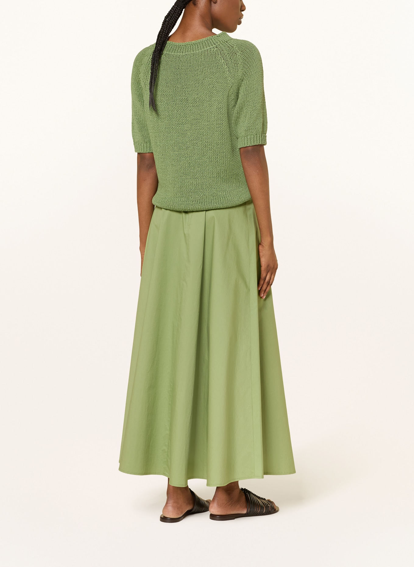LUISA CERANO skirt: GREEN