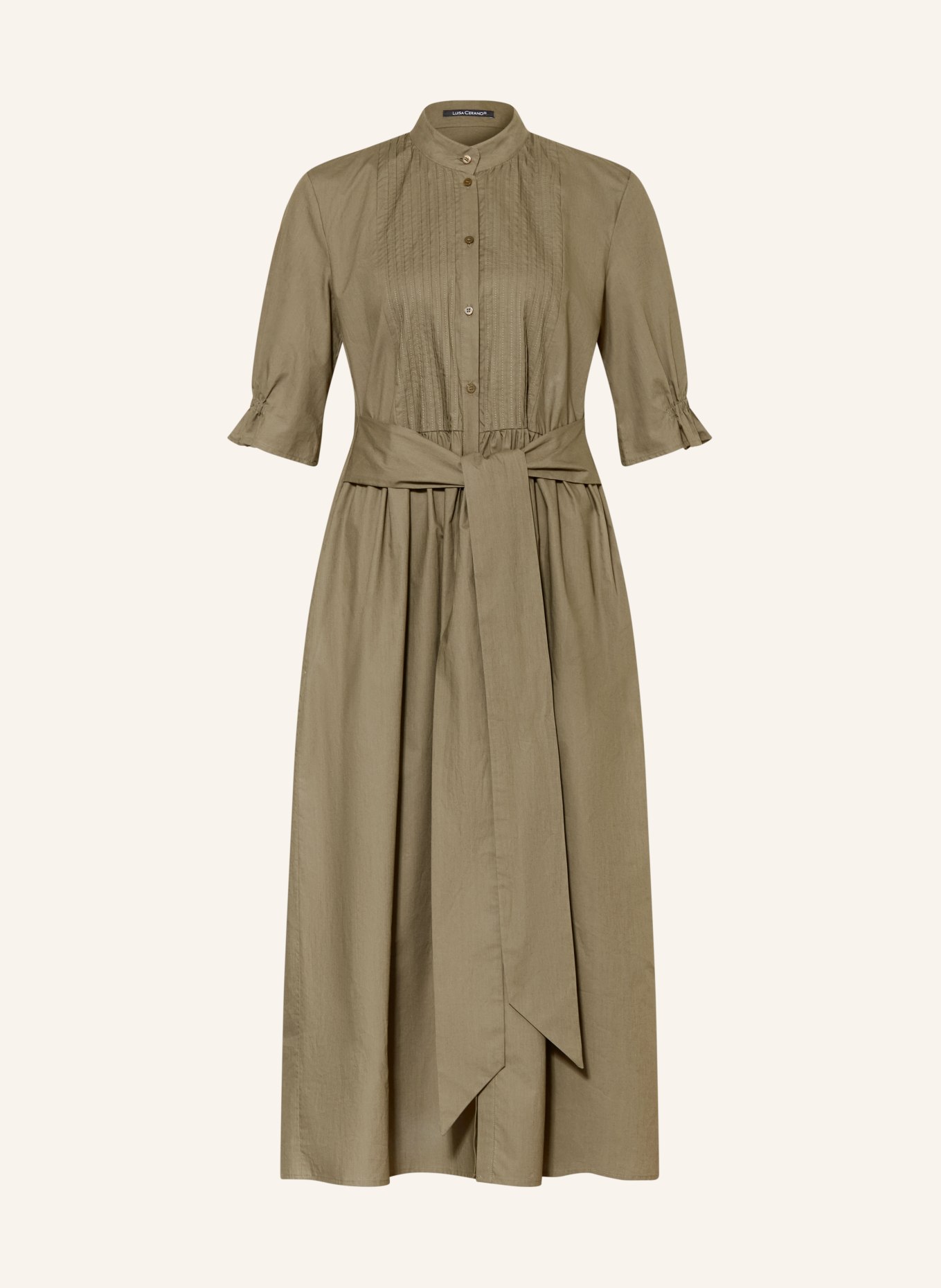 LUISA CERANO sukienka: KHAKI