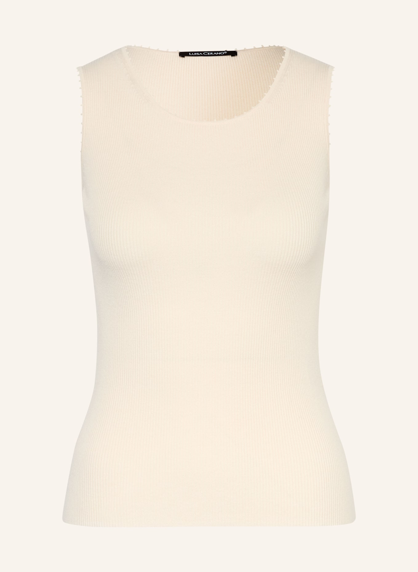 LUISA CERANO pletený top: REŽNÁ