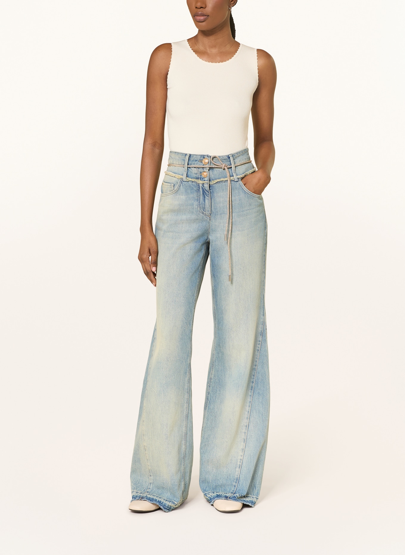 LUISA CERANO pletený top: REŽNÁ